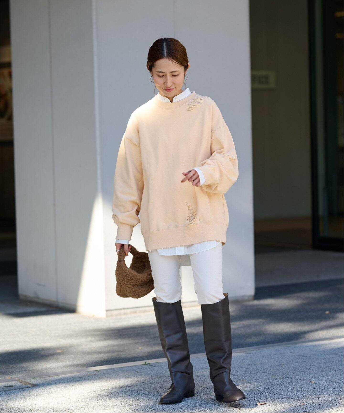GOAT ゴート　worn out crew sweat GOAT / ゴート】worn out crew sweat（スウェット）｜FRAMeWORK
