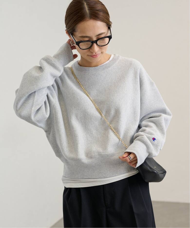 Champion/チャンピオン】別注クルーネックスウェットリバースウィーブ 