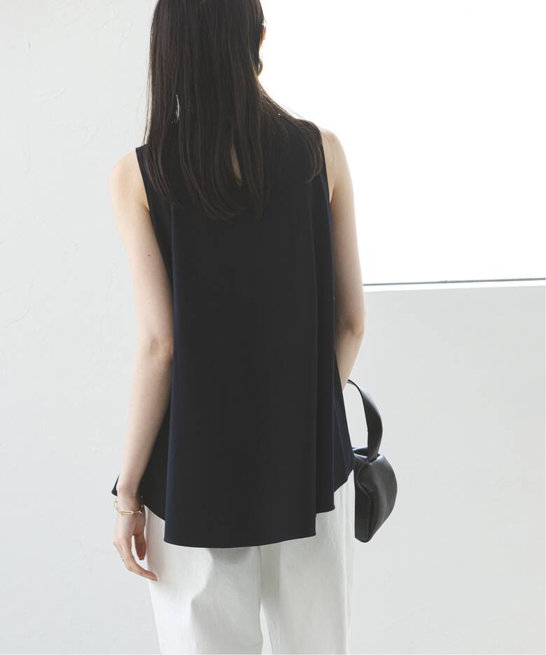 ノースリーブドレープトップ（Tシャツ／カットソー）｜NOBLE（ノーブル  