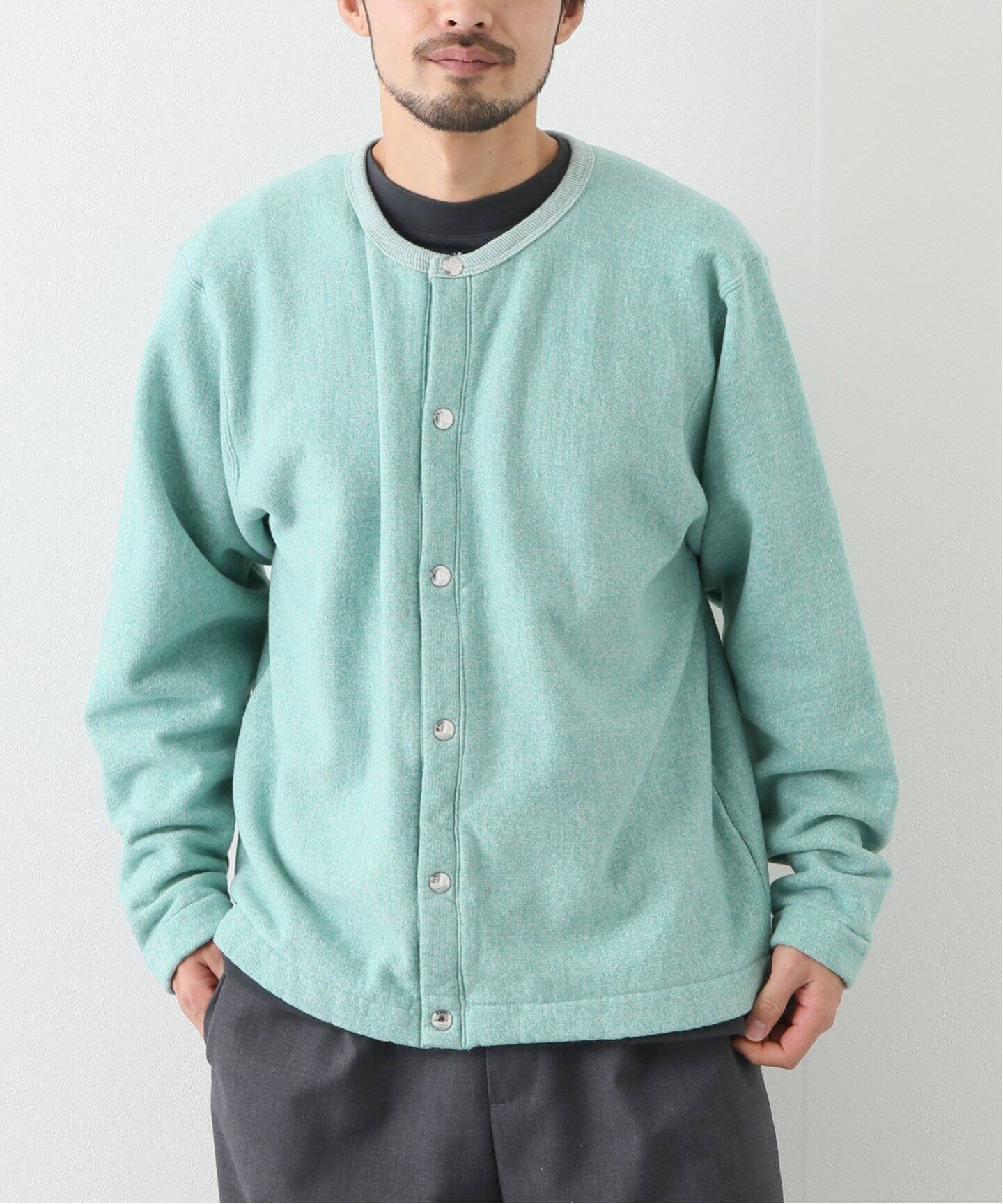 TOKI / トーキ】別注 スウェット スナップ カーディガン（カーディガン  