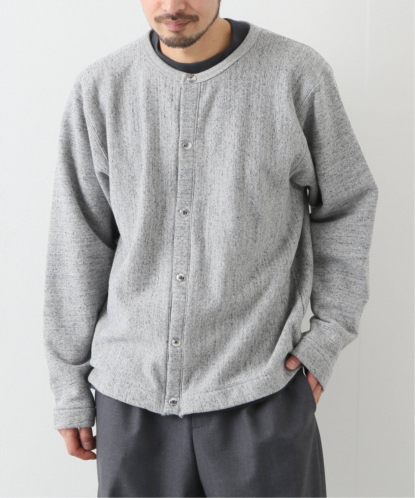 TOKI / トーキ】別注 スウェット スナップ カーディガン（カーディガン  