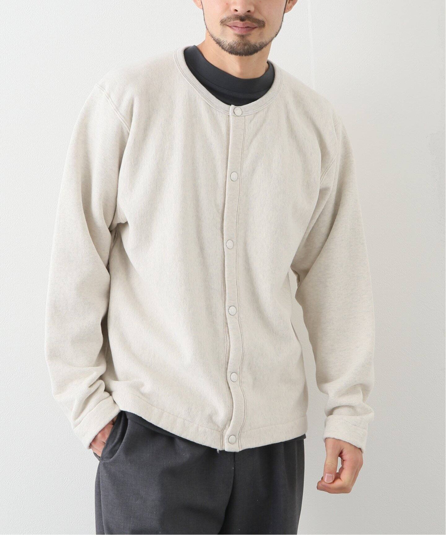TOKI / トーキ】別注 スウェット スナップ カーディガン（カーディガン  
