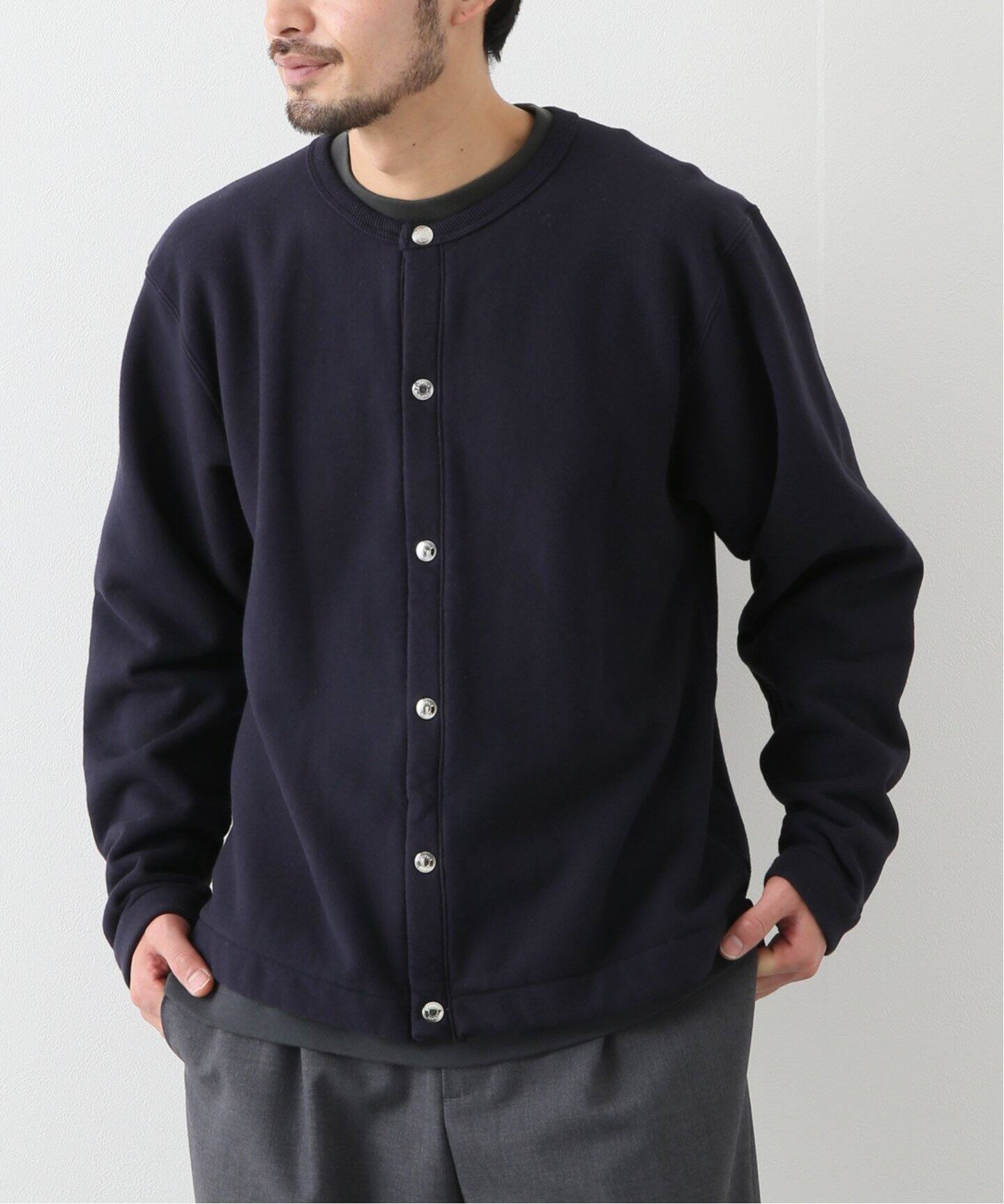 TOKI / トーキ】別注 スウェット スナップ カーディガン（カーディガン  