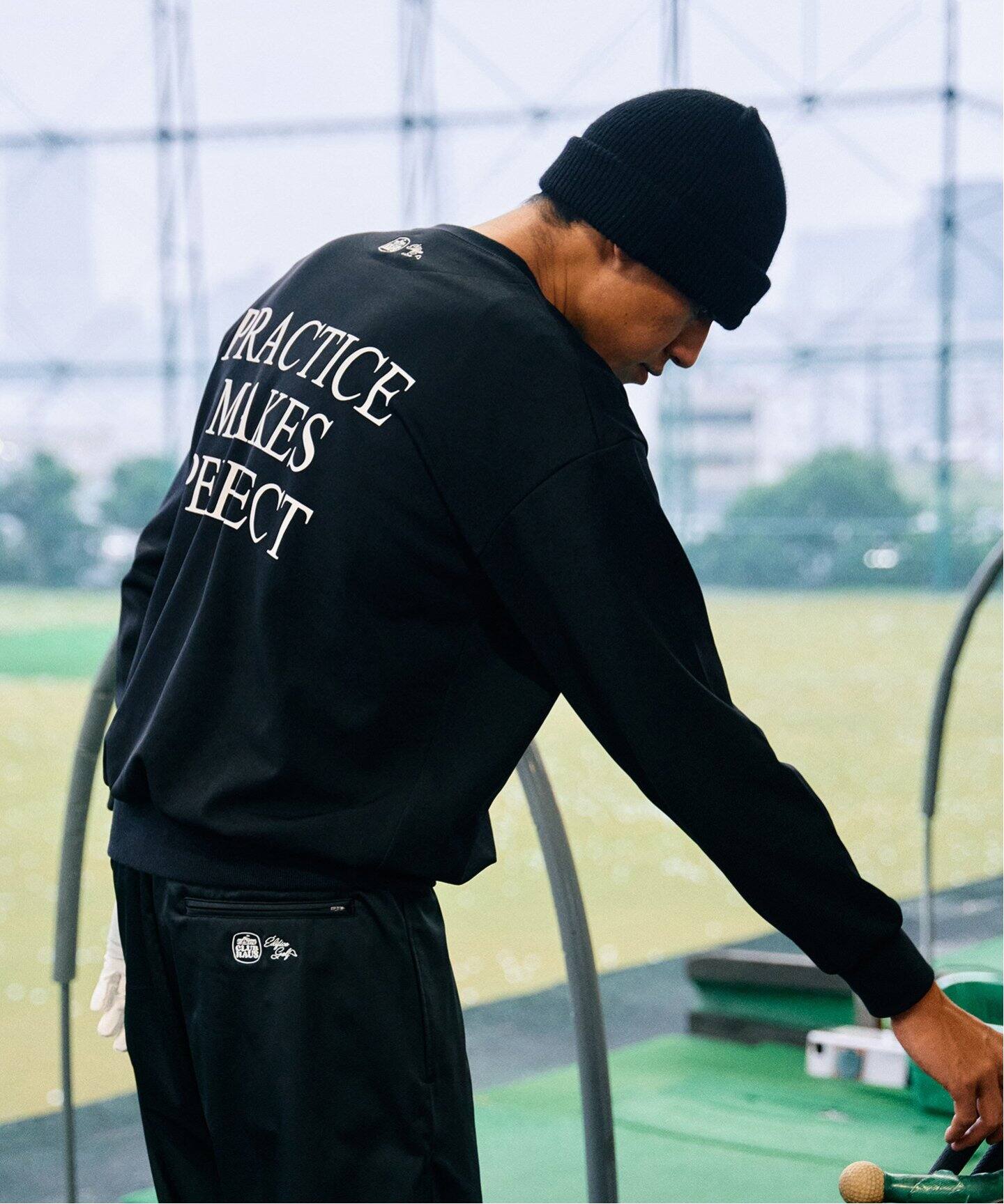 CLUBHAUS / Dynamic Range】別注 ウォームアップ クルーネック  