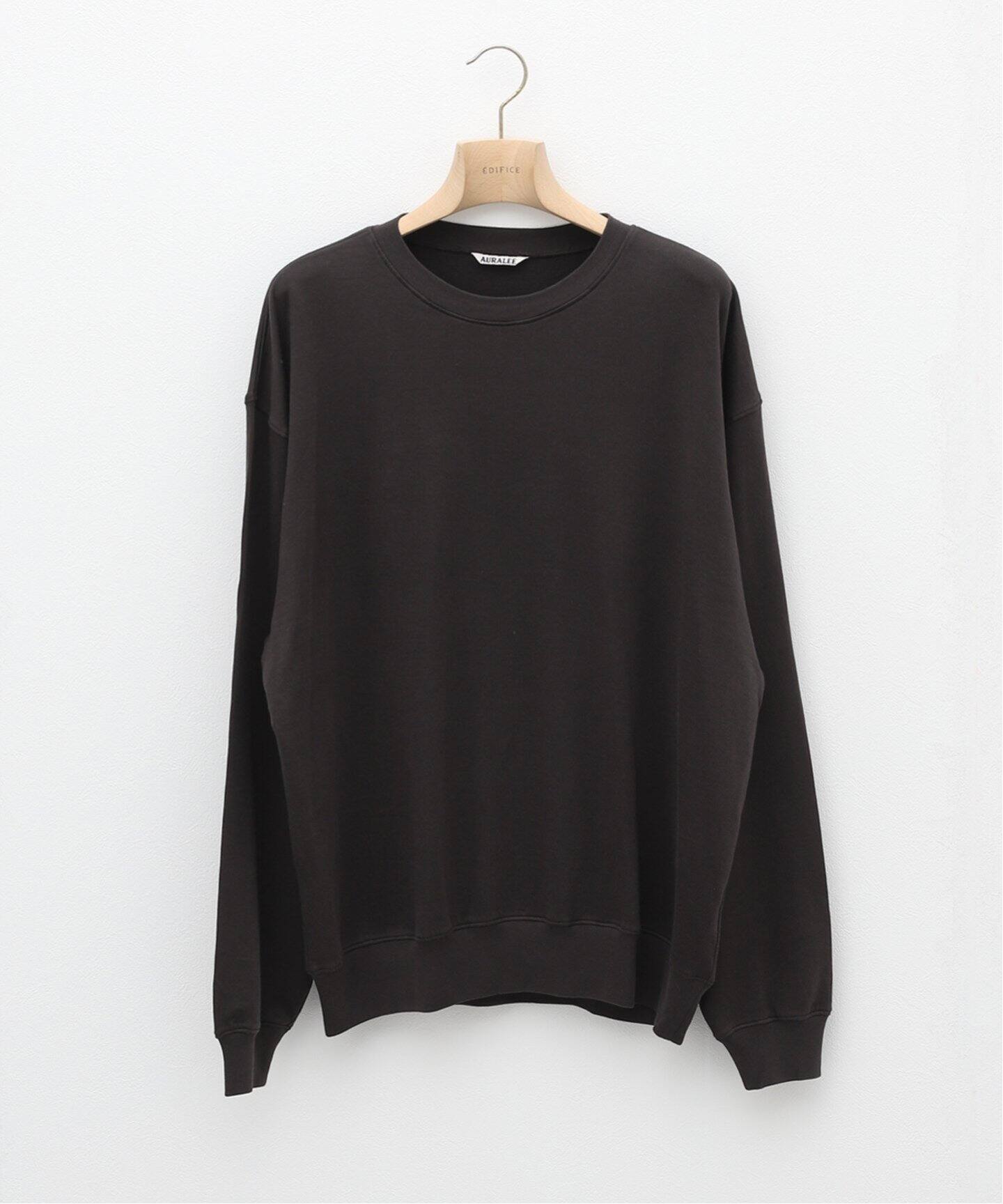 オーラリー レショップ別注 スウェット トレーナー 長袖 プルオーバー  