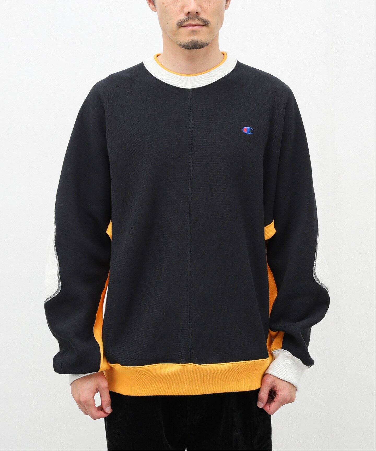 N.HOOLYWOOD(エヌハリウッド) ロゴ刺繍クルーネックスウェット メンズ  