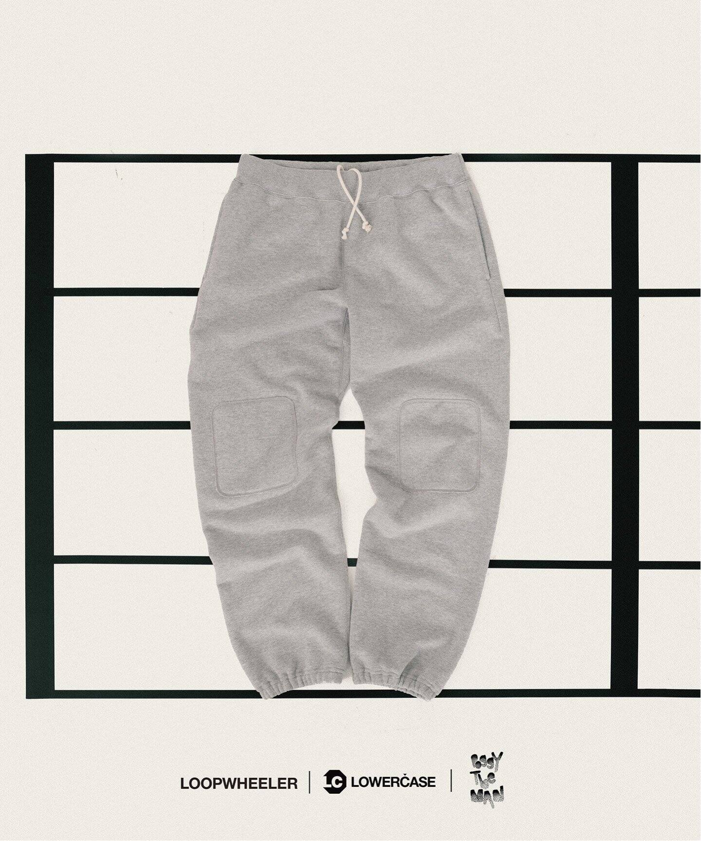 LOOPWHEELER for LOWERCASE × POGGYTHEMAN】別注 スウェットパンツ 