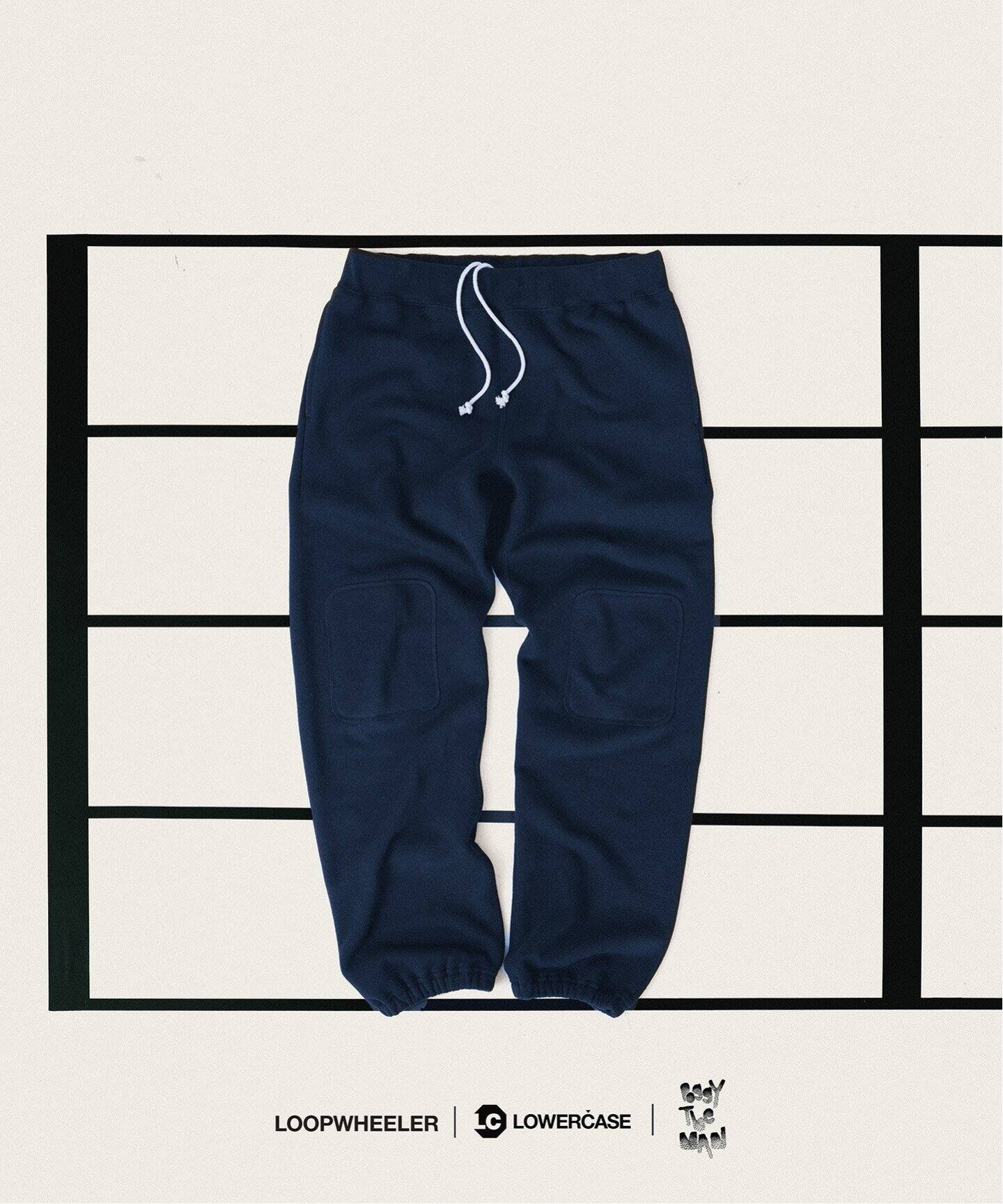 LOOPWHEELER for LOWERCASE × POGGYTHEMAN】別注 スウェットパンツ 