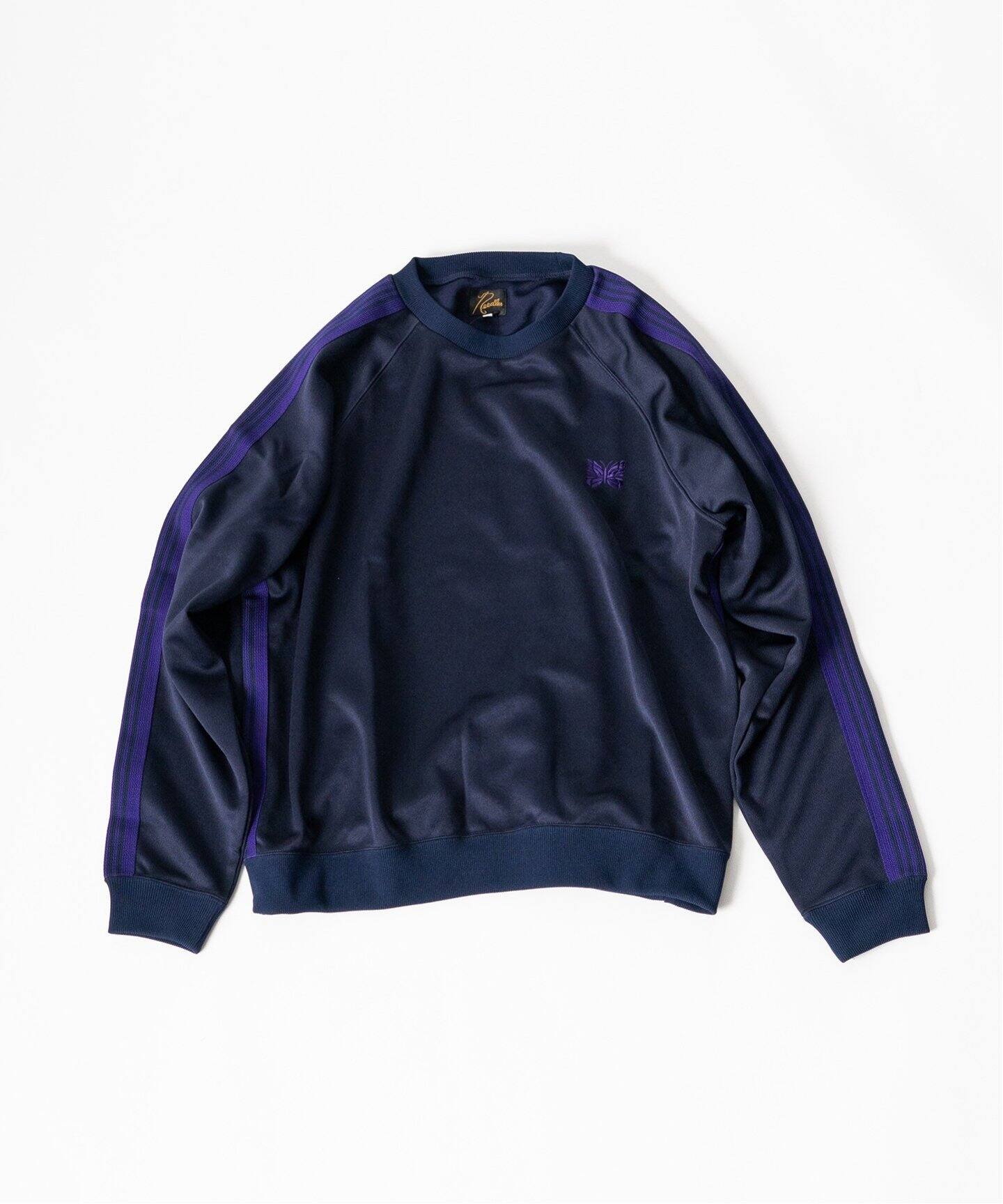 NEEDLES / ニードルズ】Track Crew Neck Shirt - Poly Smooth（Tシャツ 