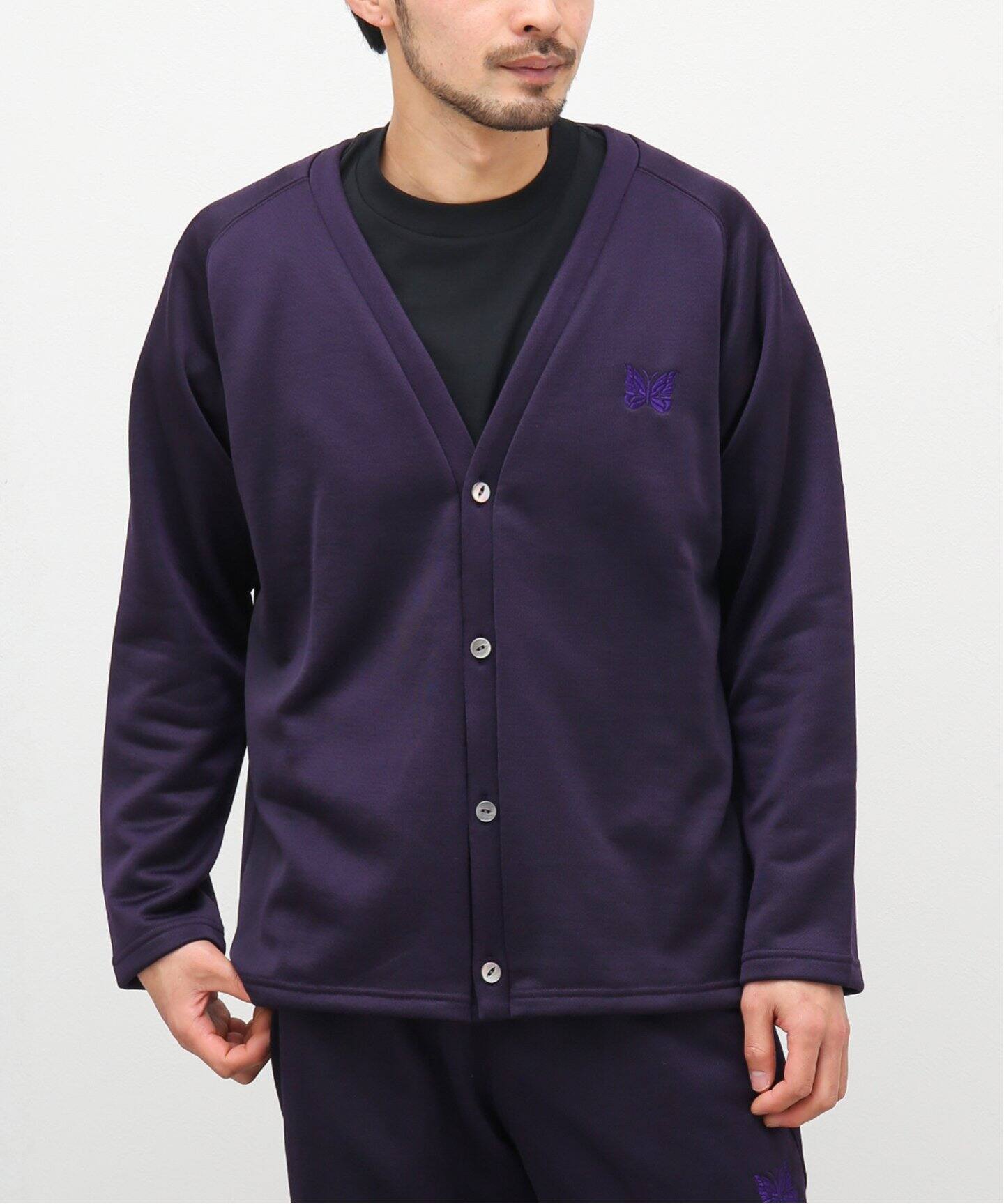 NEEDLES / ニードルズ】V Neck Cardigan C/PE（カーディガン 