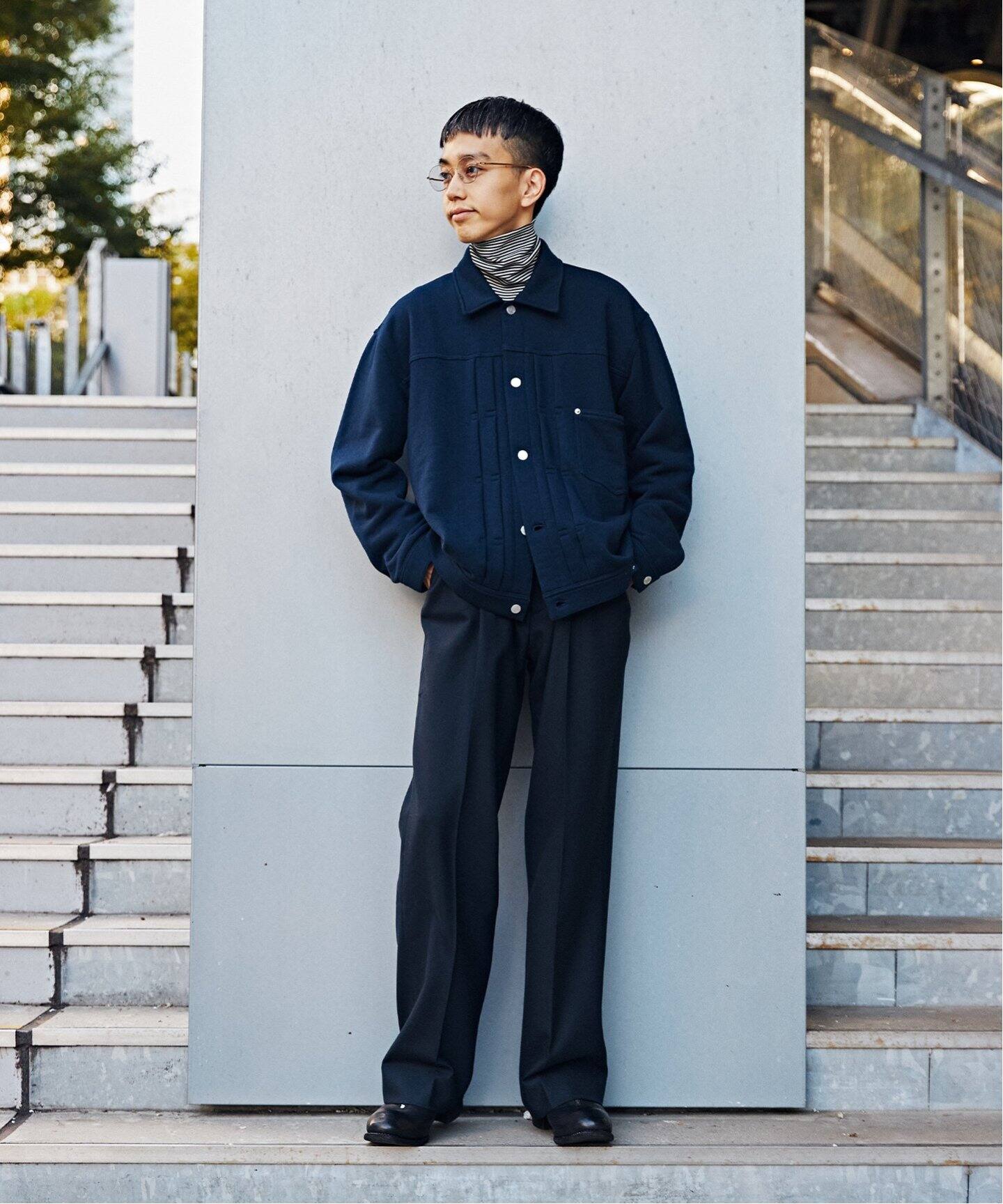 LOOPWHEELER for LOWERCASE × POGGYTHEMAN】別注 スウェット  