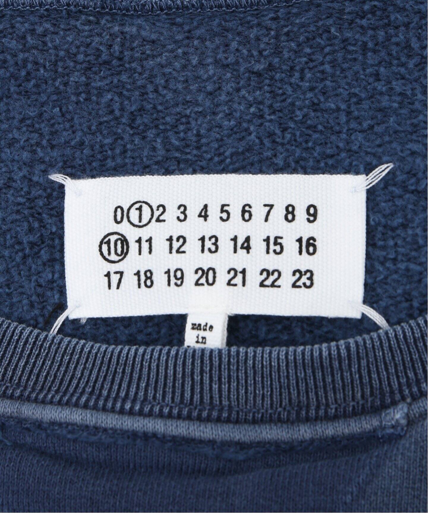 MAISON MARGIELA / メゾン マルジェラ】college logo sweat 