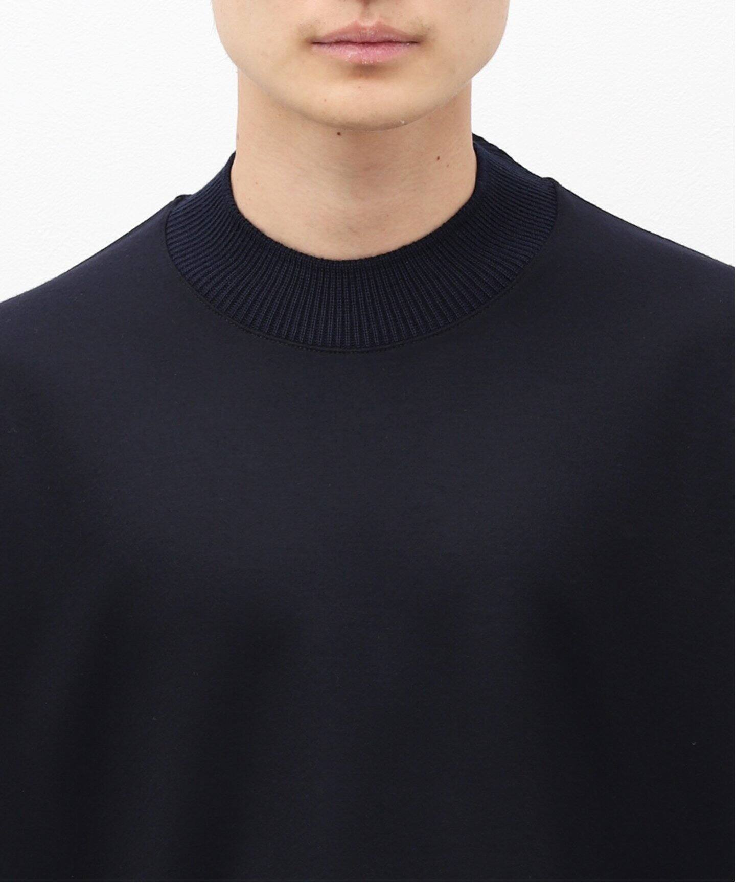 JIL SANDER / ジル サンダー】WOOL MELTON SWEATSHIRT（スウェット 