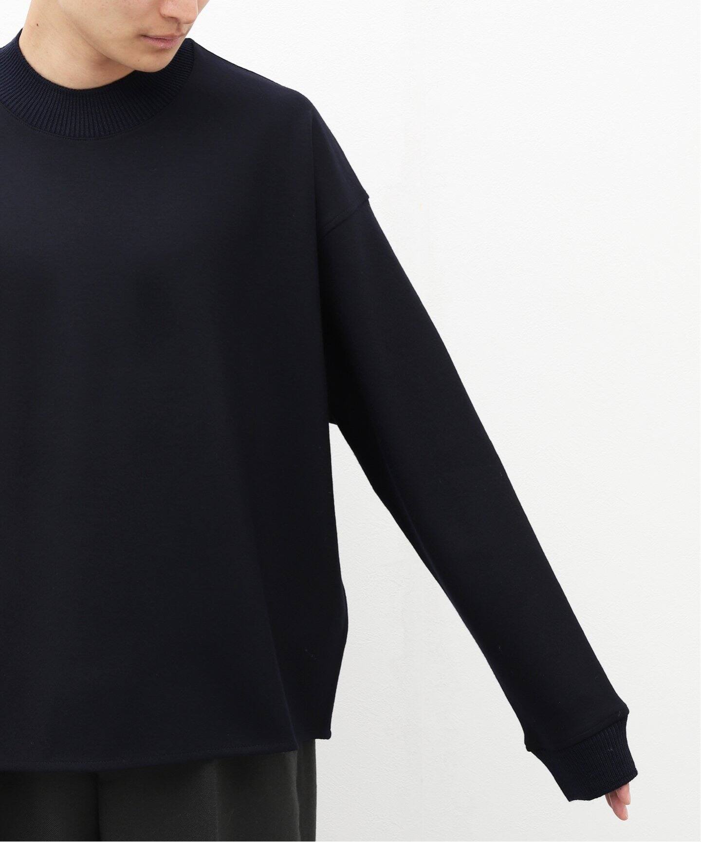 JIL SANDER / ジル サンダー】WOOL MELTON SWEATSHIRT（スウェット 