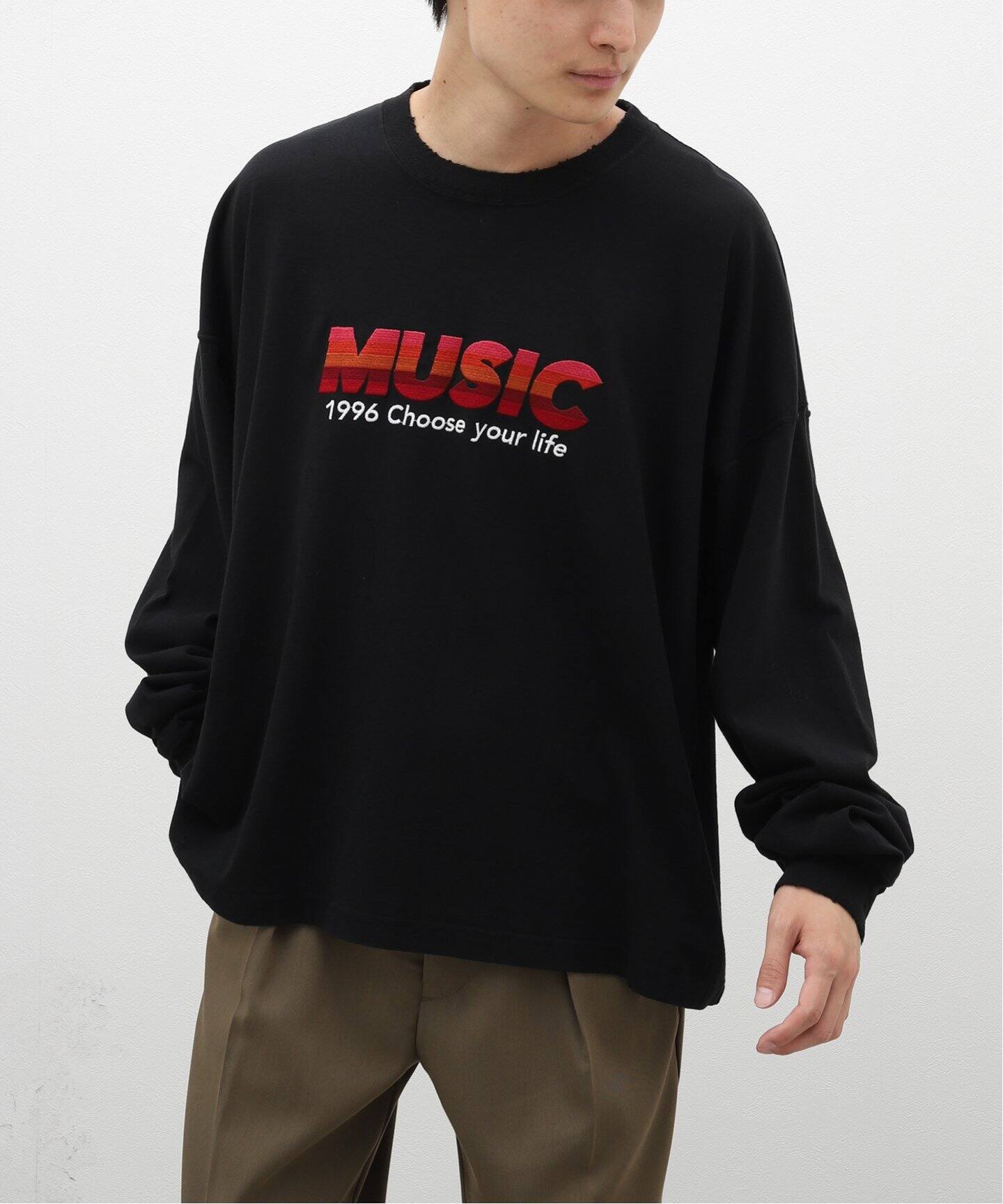 DAIRIKU / ダイリク】 MUSIC tee（Tシャツ／カットソー）｜417 EDIFICE 