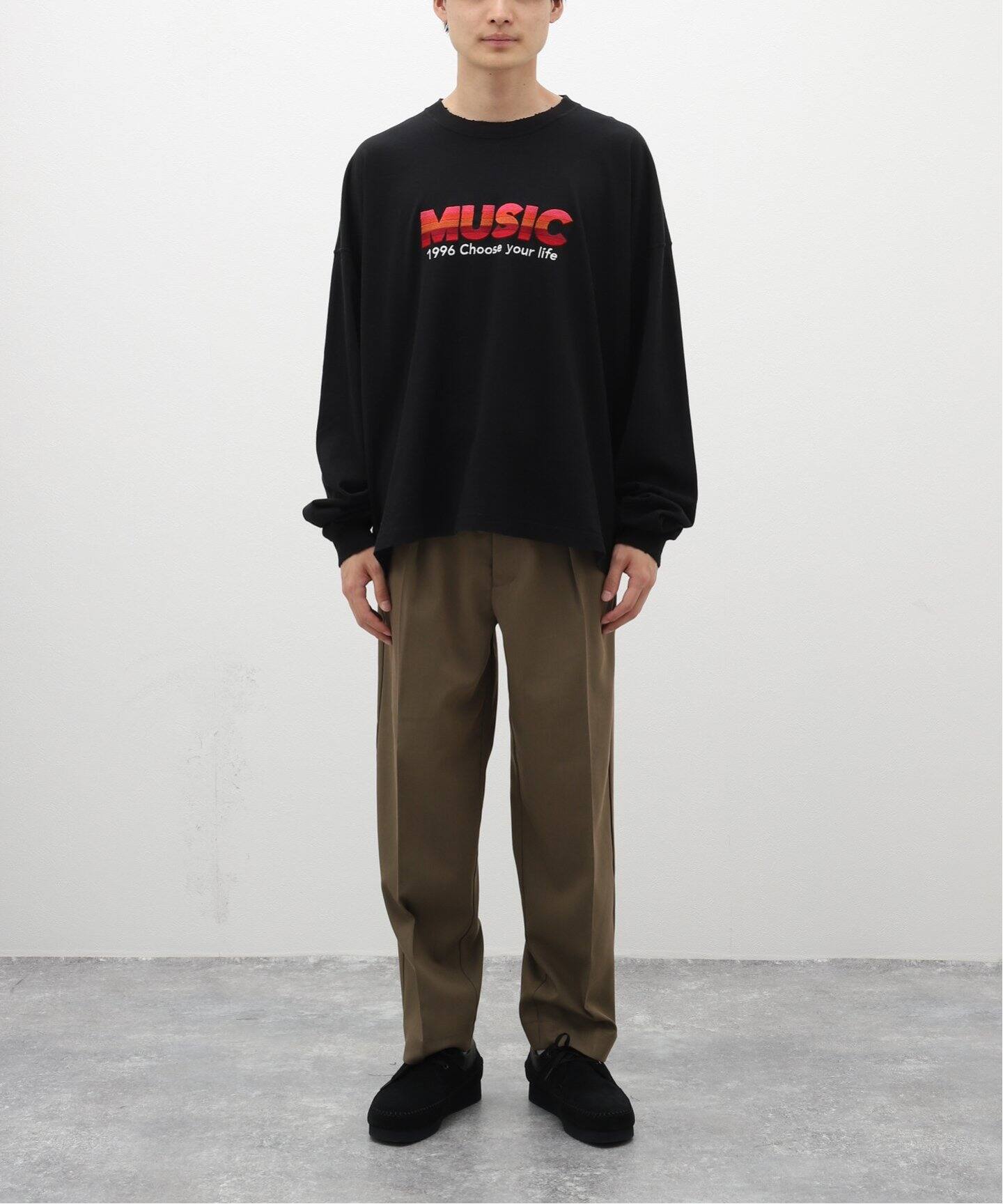 DAIRIKU / ダイリク】 MUSIC tee（Tシャツ／カットソー）｜417 EDIFICE 