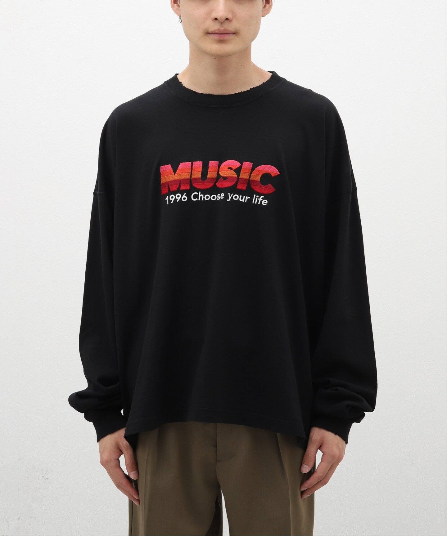 DAIRIKU / ダイリク】 MUSIC tee（Tシャツ／カットソー）｜417 EDIFICE 