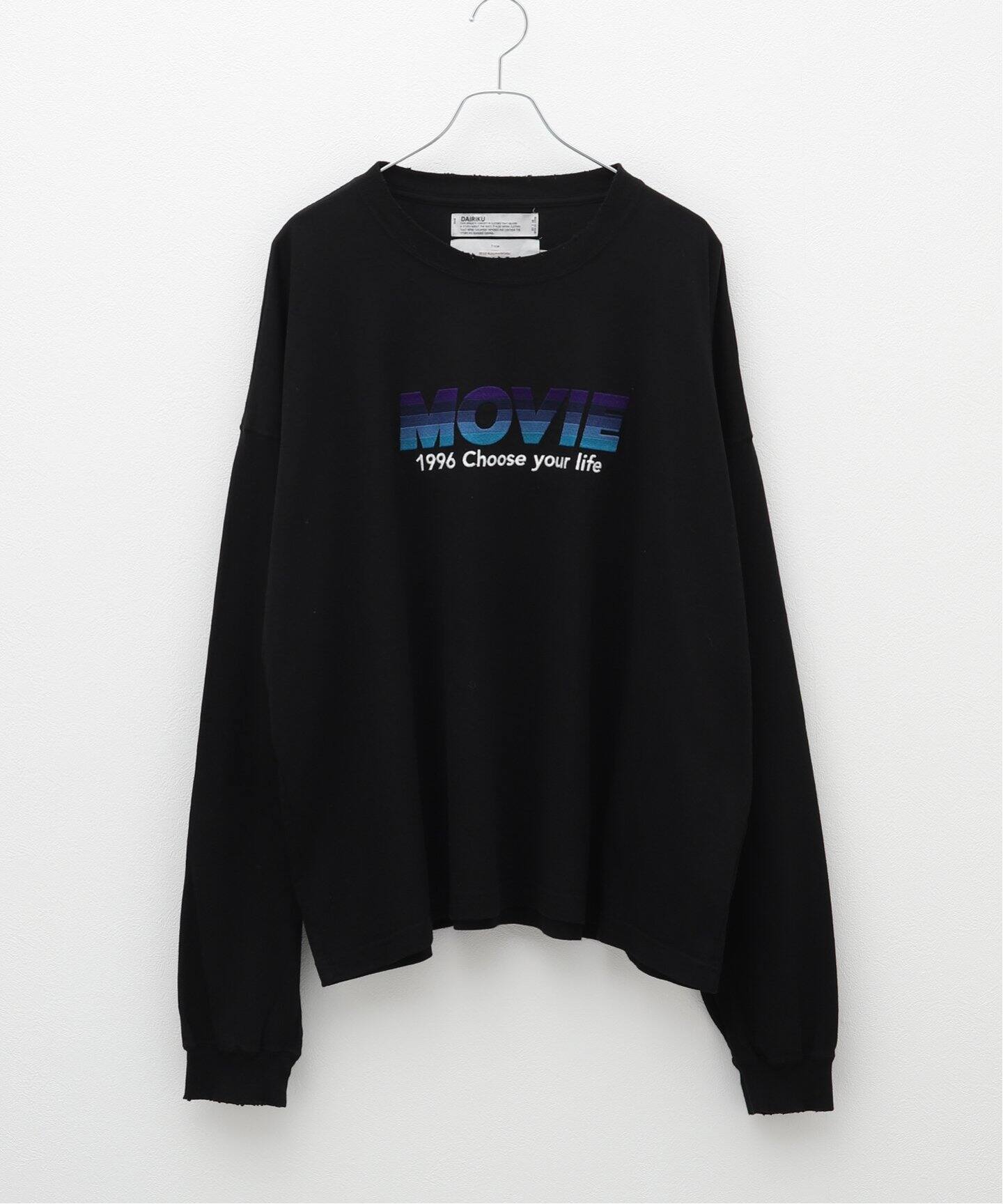 DAIRIKU / ダイリク】 MOVIE tee（Tシャツ／カットソー）｜417 EDIFICE 