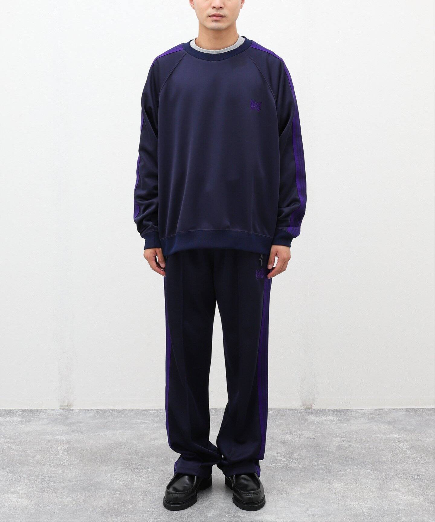 NEEDLES / ニードルズ】Track Crew Neck Shirt NS245（スウェット 