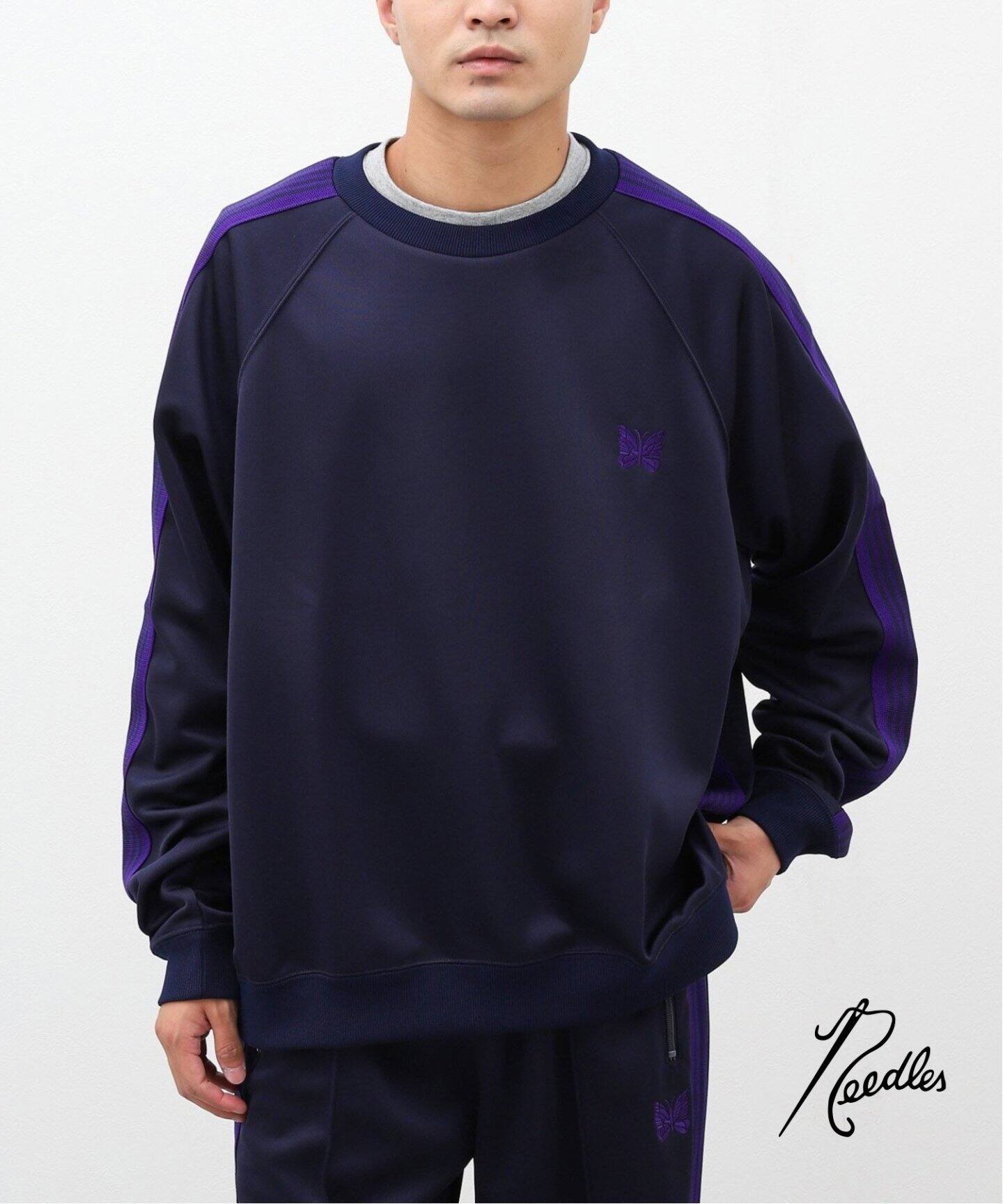 NEEDLES / ニードルズ】Track Crew Neck Shirt NS245（スウェット 