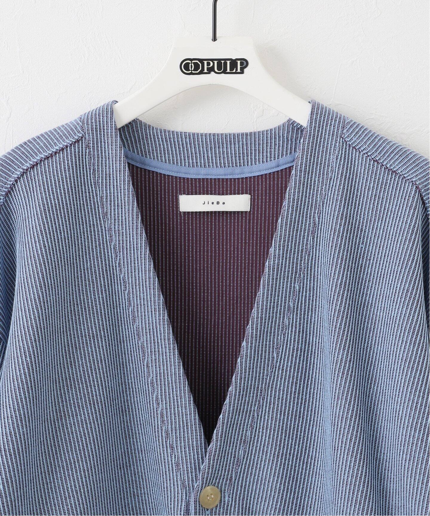 JIEDA / ジエダ】TUCK CORD WAFFLE CARDIGAN（カーディガン）｜PULP 