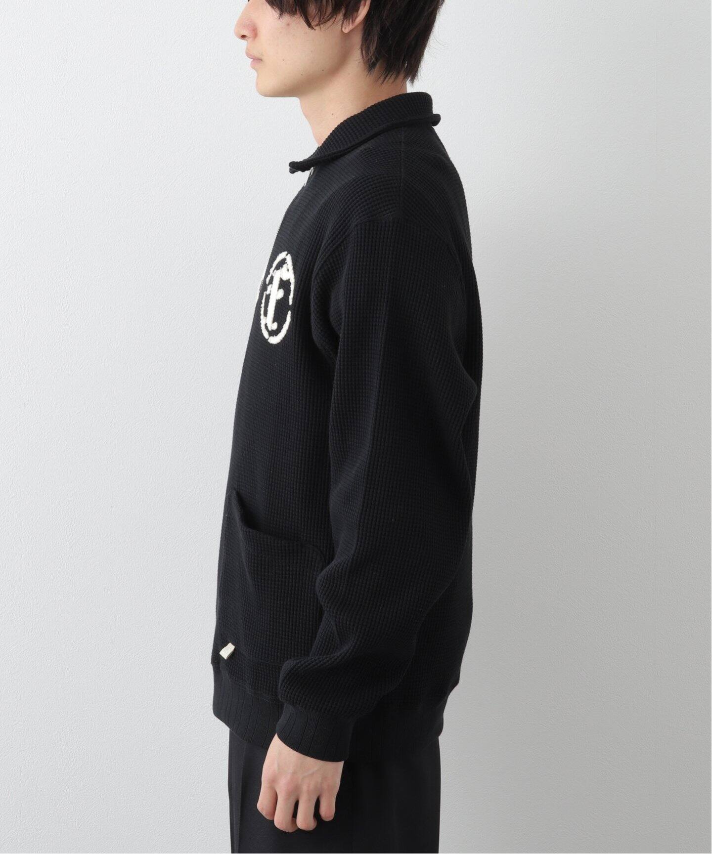FAKE AS FLOWERS THERMAL HALF ZIP