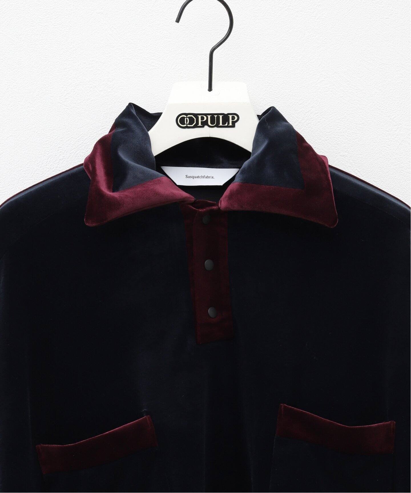 Sasquatchfabrix. / サスクワァッチファブリックス】VELOUR RETRO LS 