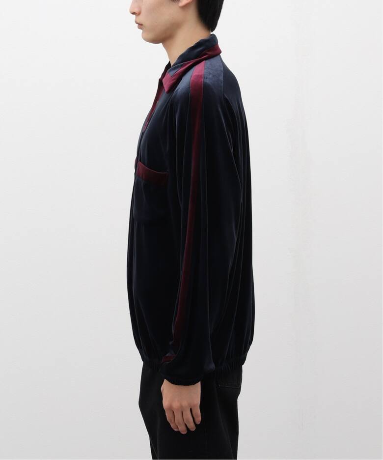Sasquatchfabrix. / サスクワァッチファブリックス】VELOUR RETRO LS 