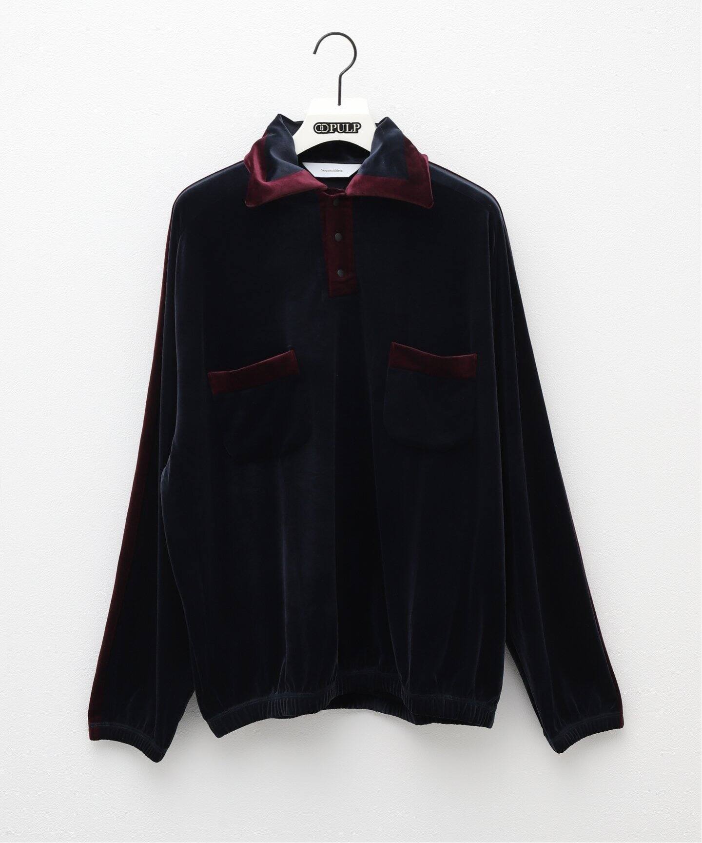 Sasquatchfabrix. / サスクワァッチファブリックス】VELOUR RETRO LS 