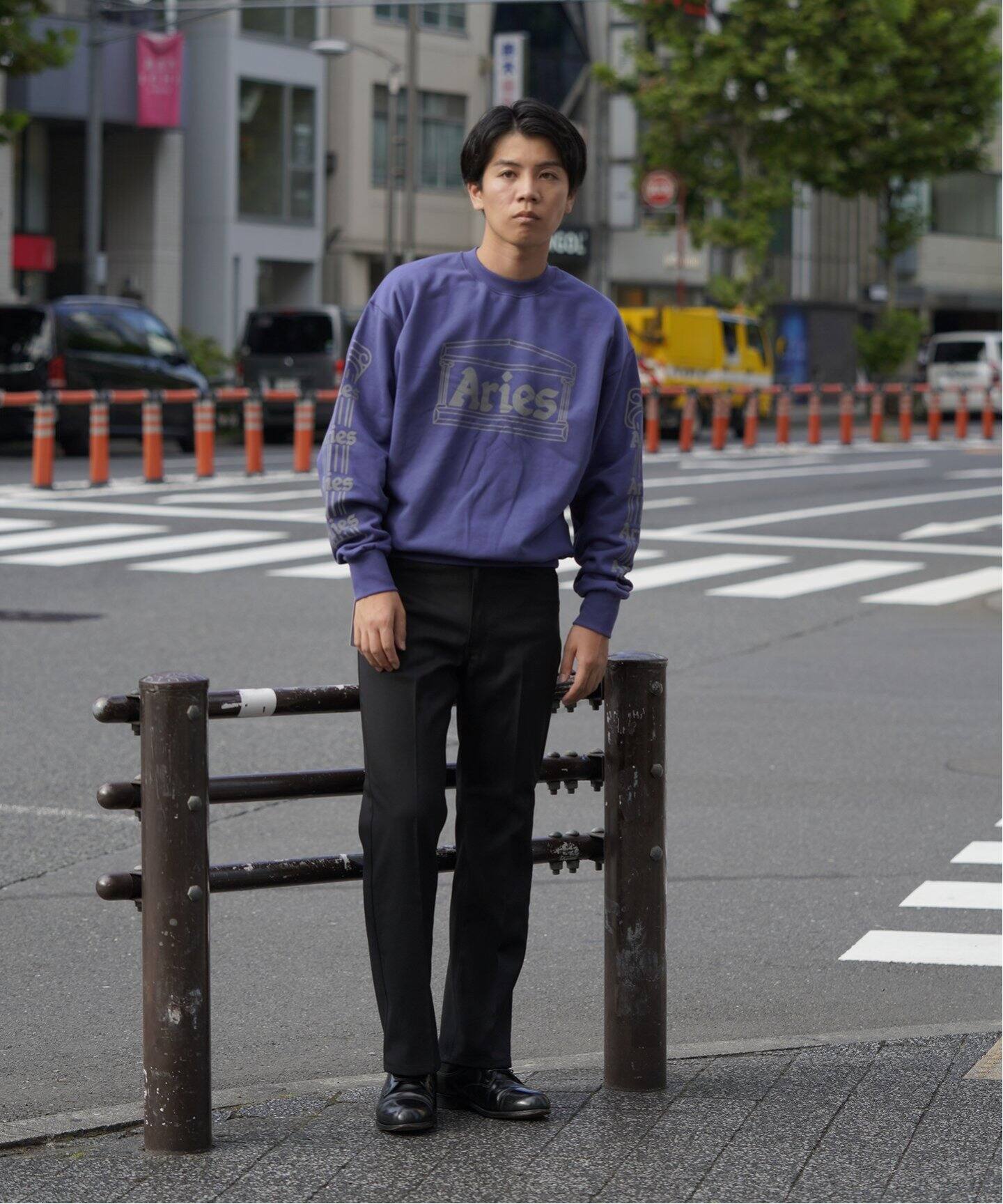 ARIES / アリーズ】REFLECTIVE COLUMN SWEATSHIRT（スウェット）｜PULP  