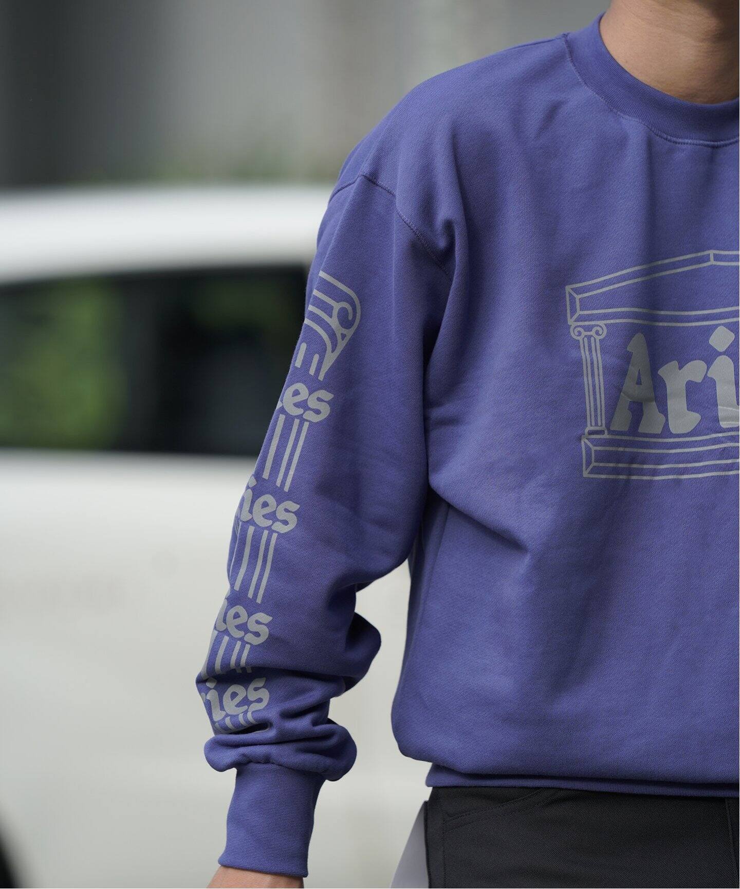 ARIES / アリーズ】REFLECTIVE COLUMN SWEATSHIRT（スウェット）｜PULP  