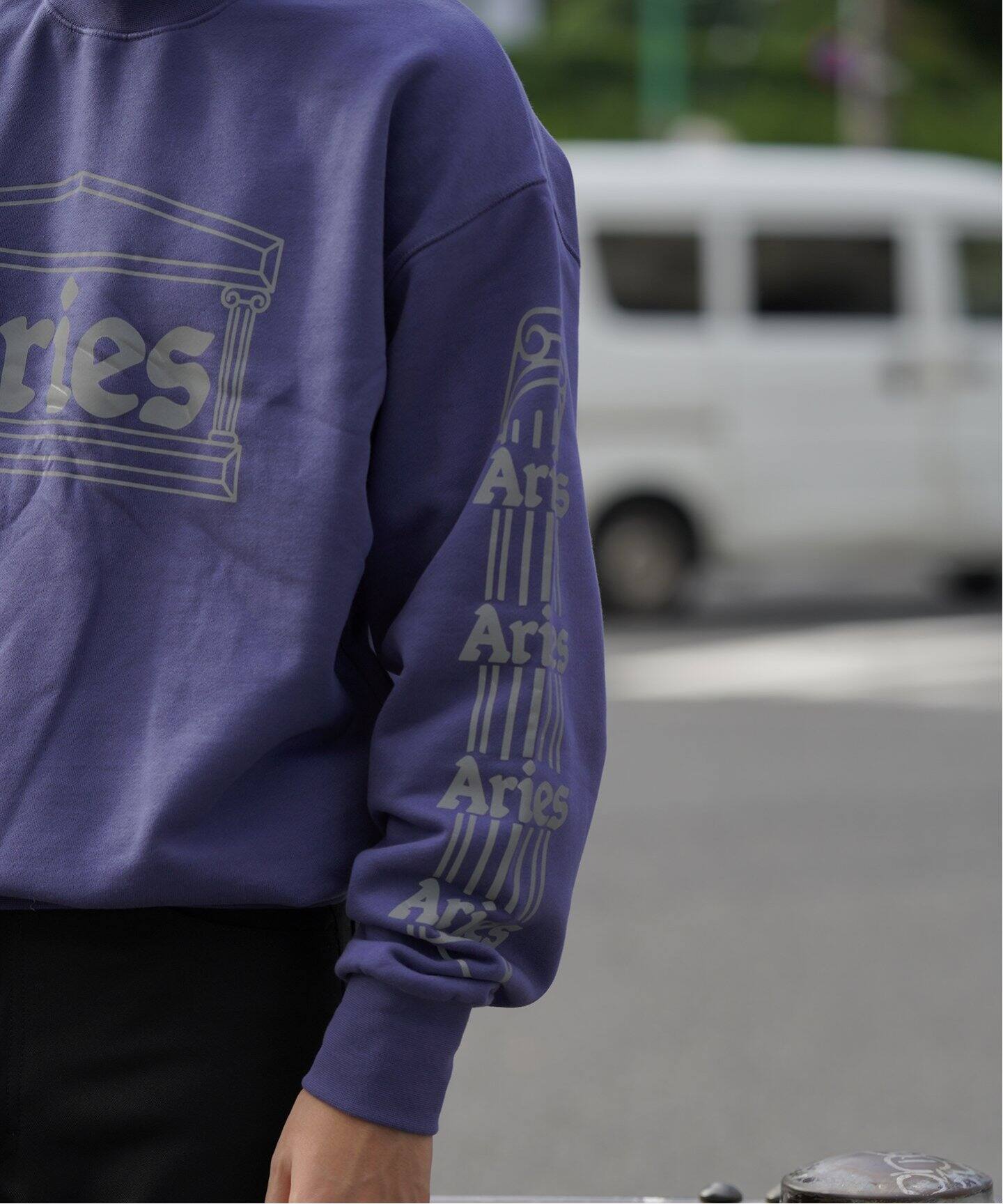 ARIES / アリーズ】REFLECTIVE COLUMN SWEATSHIRT（スウェット）｜PULP 