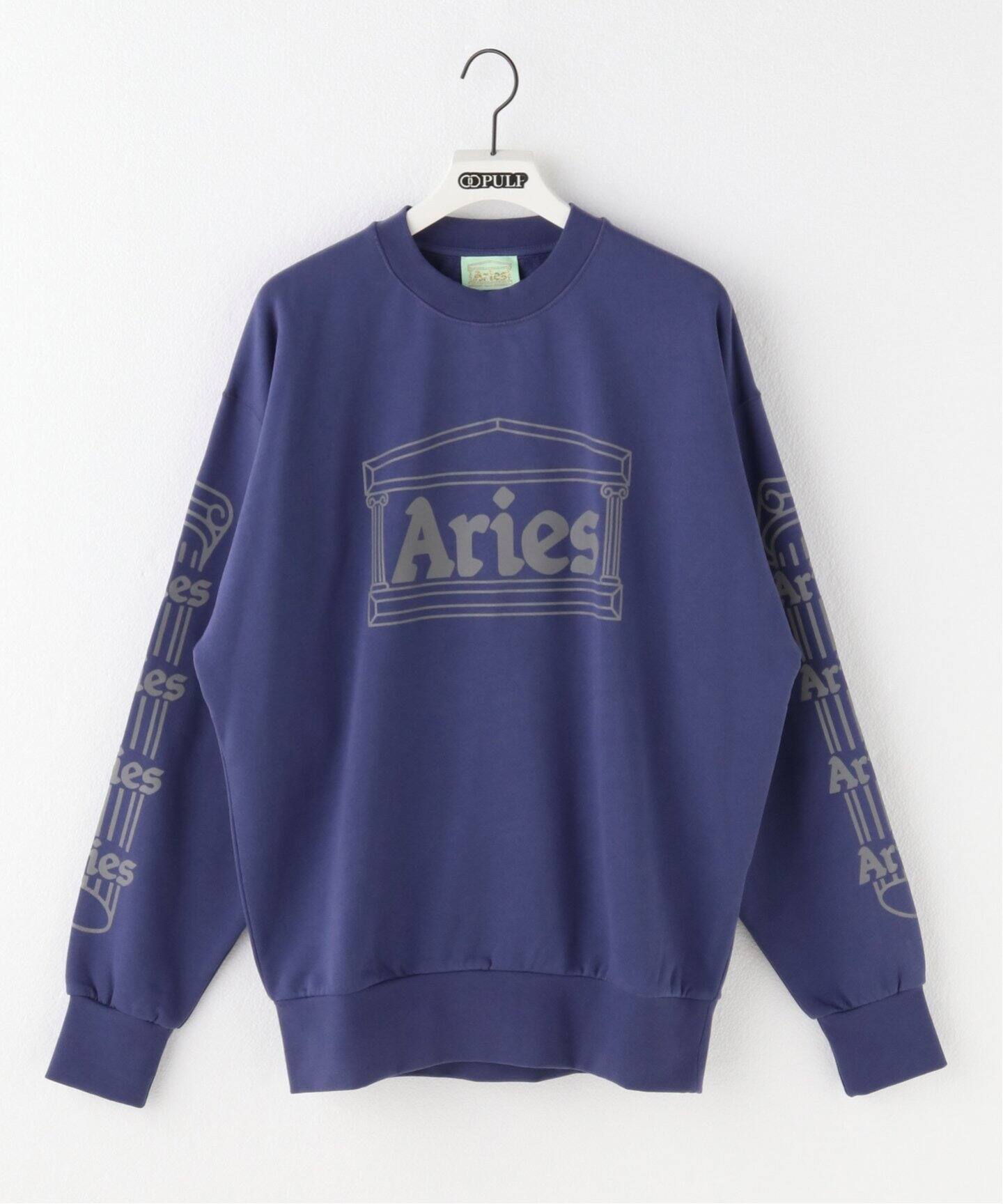ARIES / アリーズ】REFLECTIVE COLUMN SWEATSHIRT（スウェット）｜PULP  
