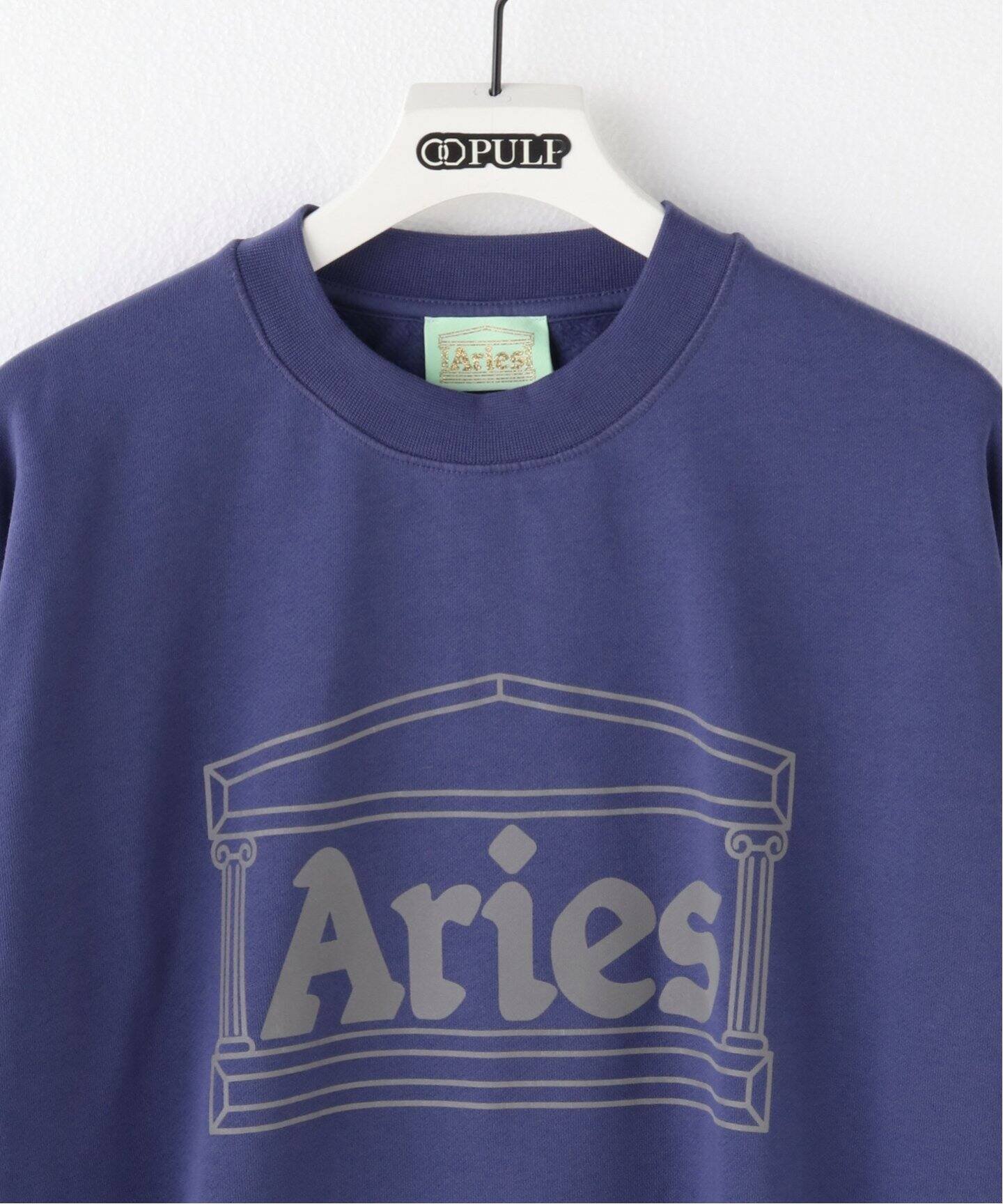 ARIES / アリーズ】REFLECTIVE COLUMN SWEATSHIRT（スウェット）｜PULP  