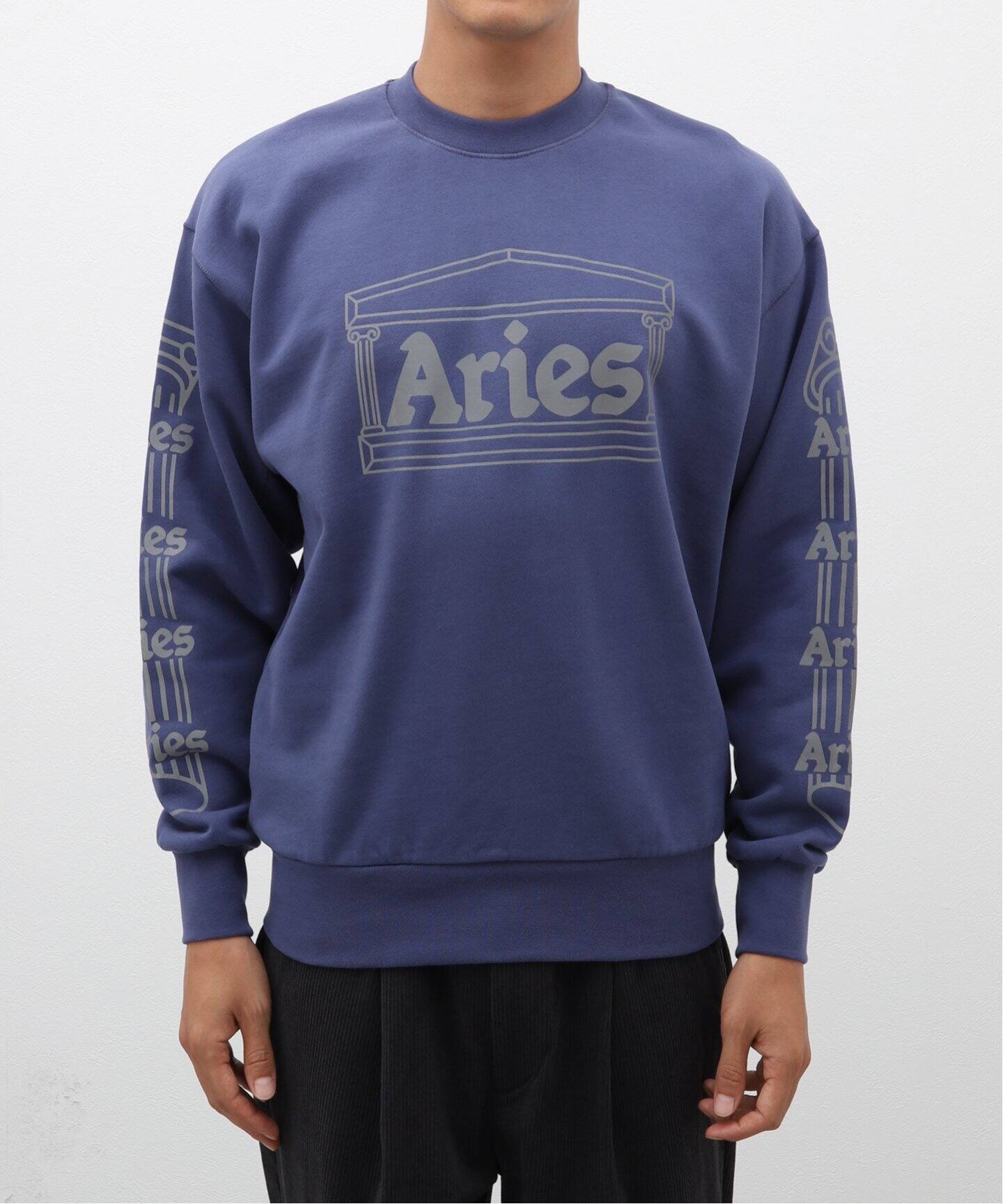 ARIES / アリーズ】REFLECTIVE COLUMN SWEATSHIRT（スウェット）｜PULP  
