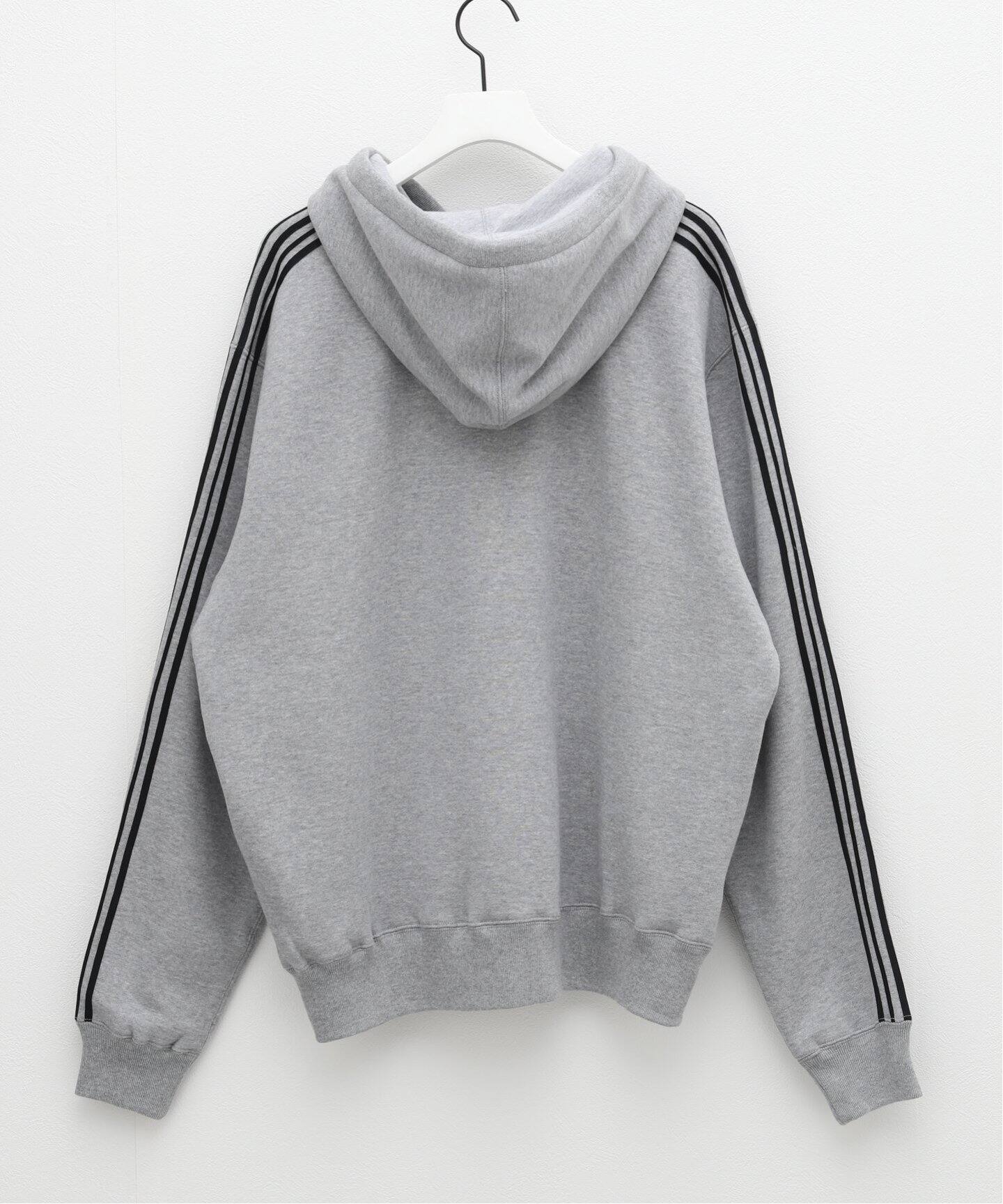 AFB / エーエフビー】SIDE LINE OVERSIZED ZIP HOODIE（パーカー 