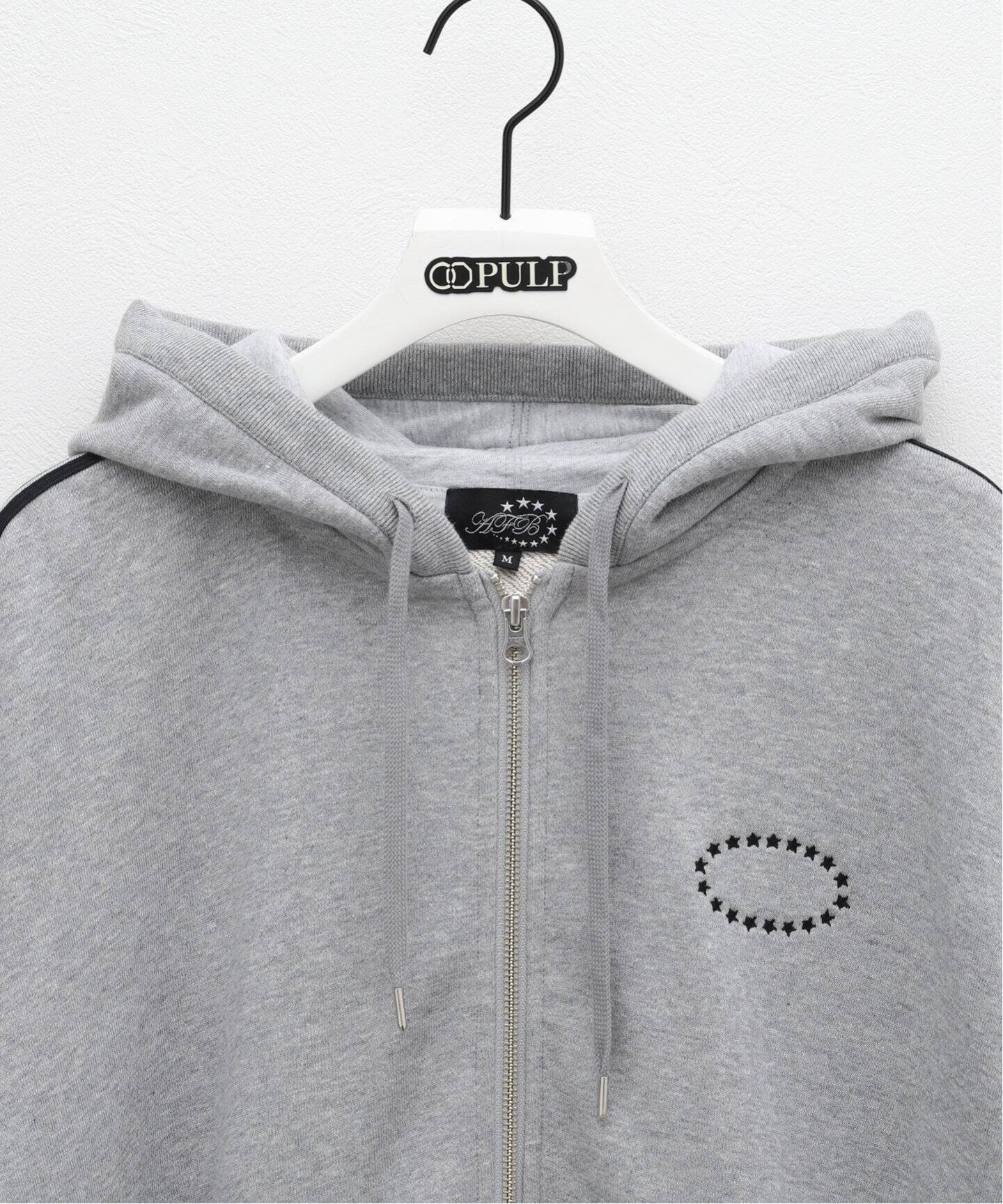 AFB / エーエフビー】SIDE LINE OVERSIZED ZIP HOODIE（パーカー  
