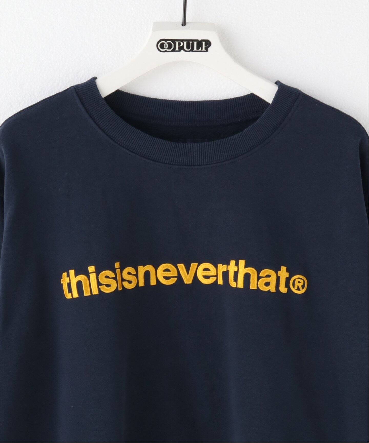 thisisneverthat / ディスイズネバーザット】T-Logo Crewneck 