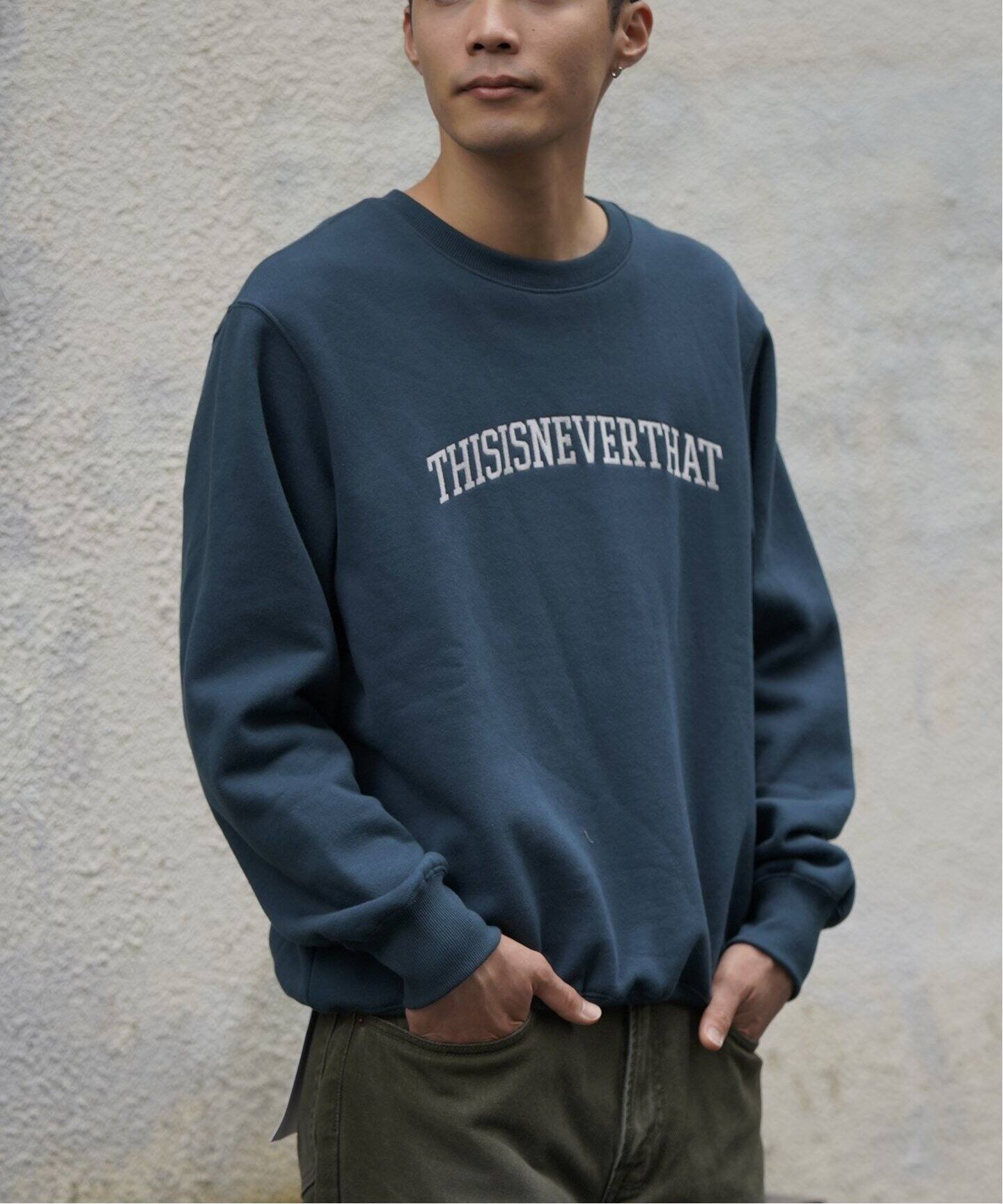 thisisneverthat / ディスイズネバーザット】Arch-Logo Crewneck 