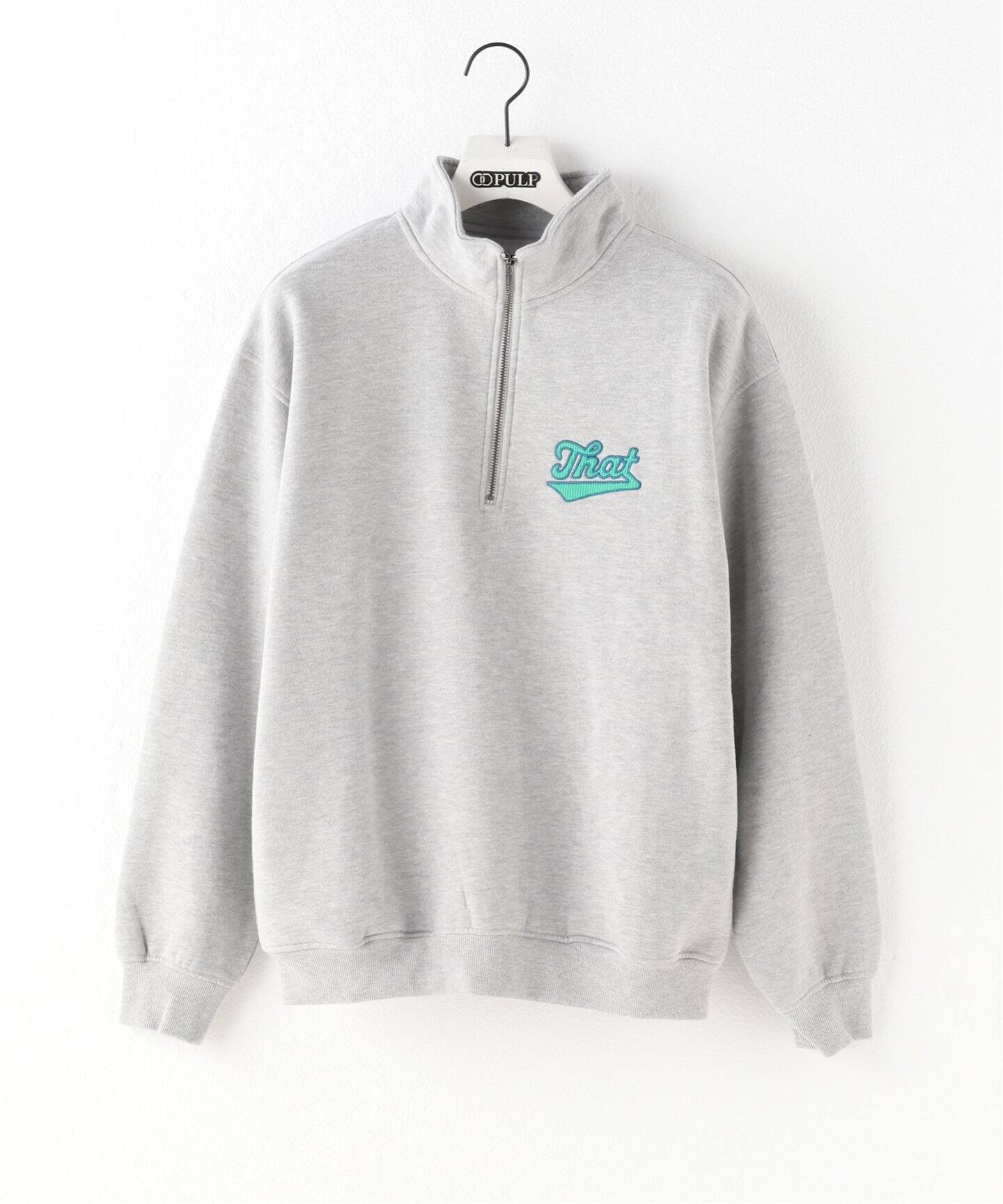 thisisneverthat / ディスイズネバーザット】Half Zip Sweatshirt 