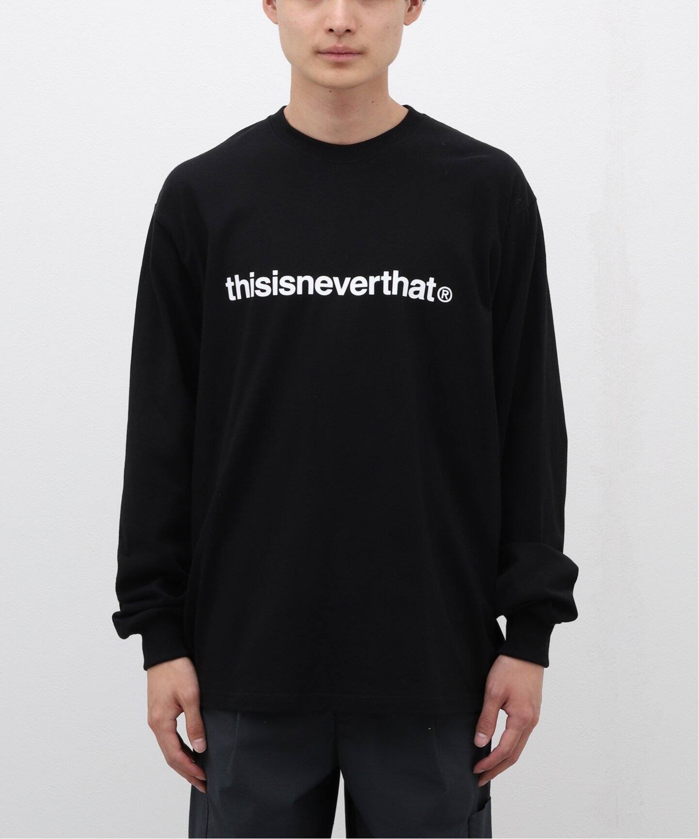 thisisneverthat / ディスイズネバーザット】T-Logo L/S Tee（Tシャツ 
