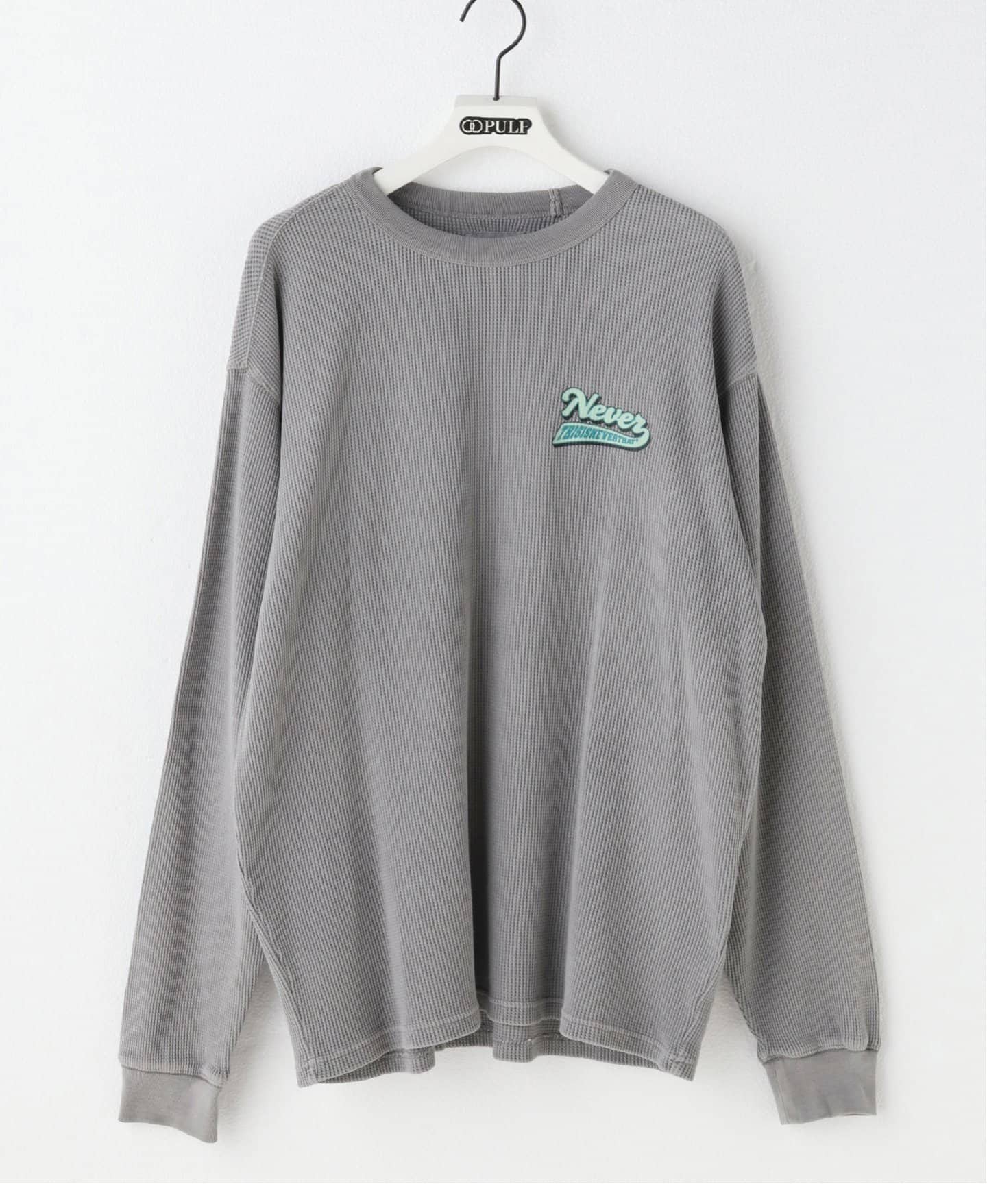 thisisneverthat / ディスイズネバーザット】Waffle L/S Tee（T