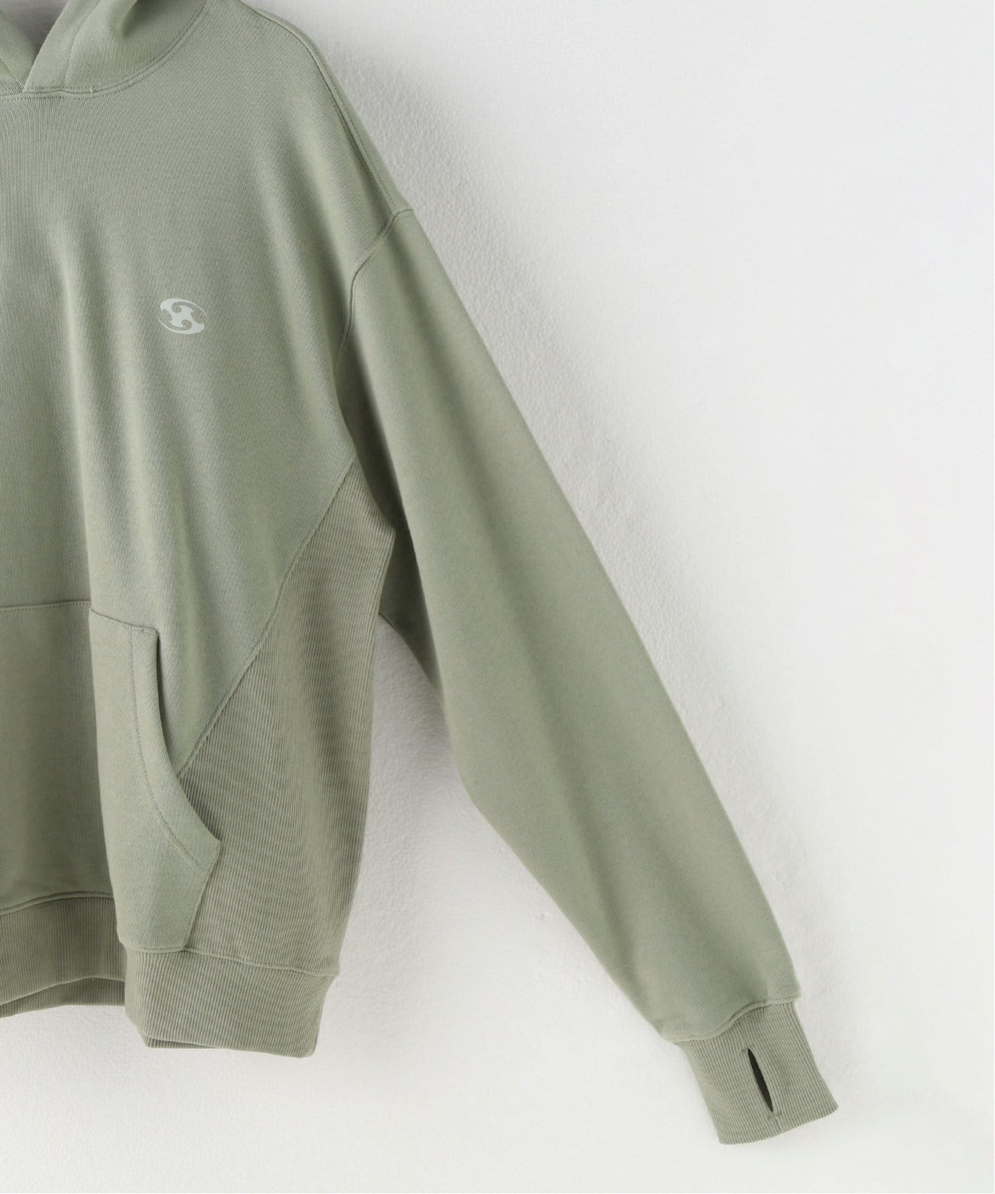 パーカー・フーディ [SATUR]Apero Pocket Hoodie Light Green グリーン（緑）系 SATUR(セター) パーカー・フーディ(メンズ