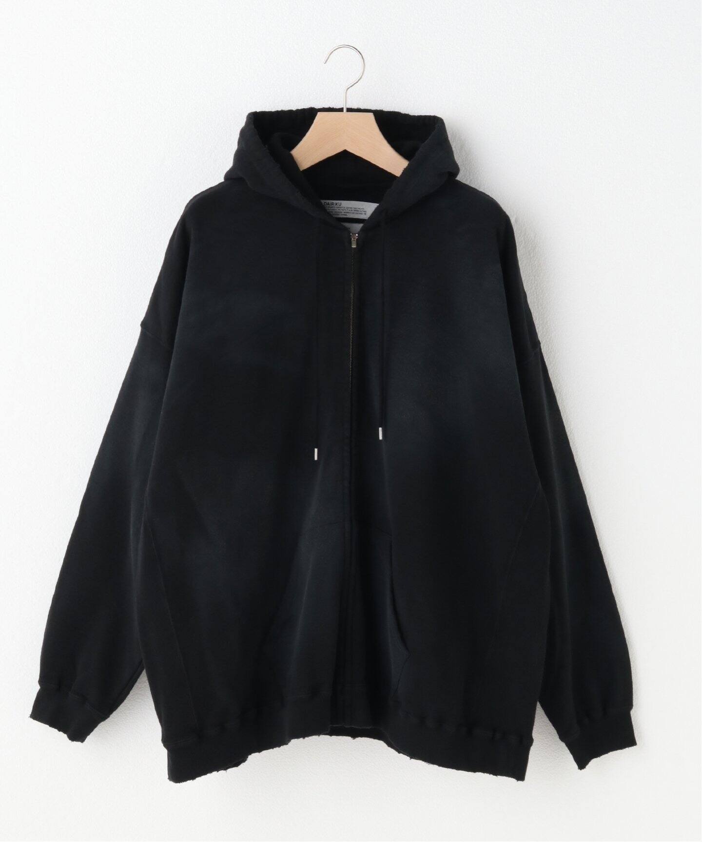 DAIRIKU / ダイリク】Water-repellent Vintage Wash H（パーカー 