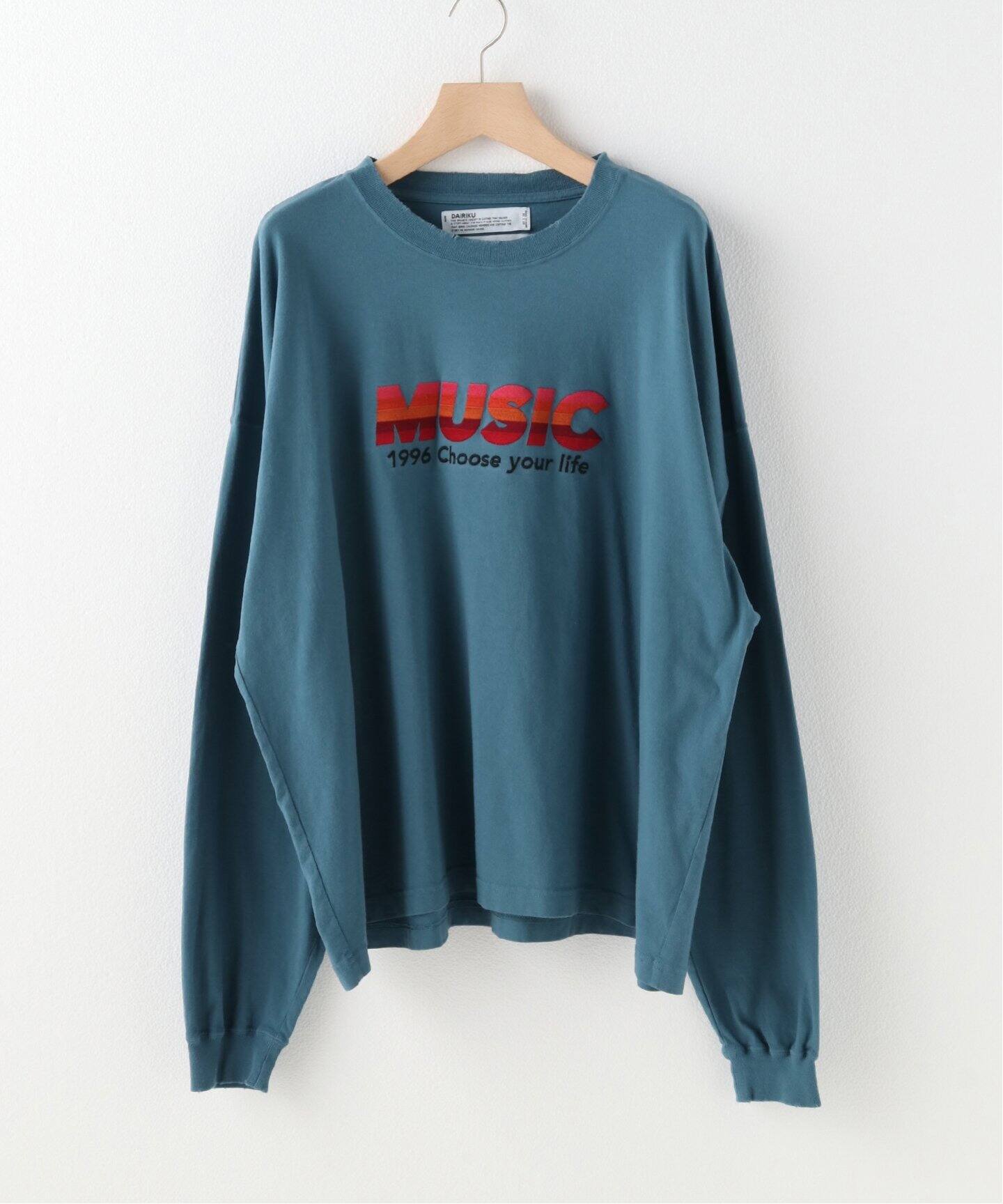 DAIRIKU / ダイリク】MUSIC tee（Tシャツ／カットソー）｜BAYCREW