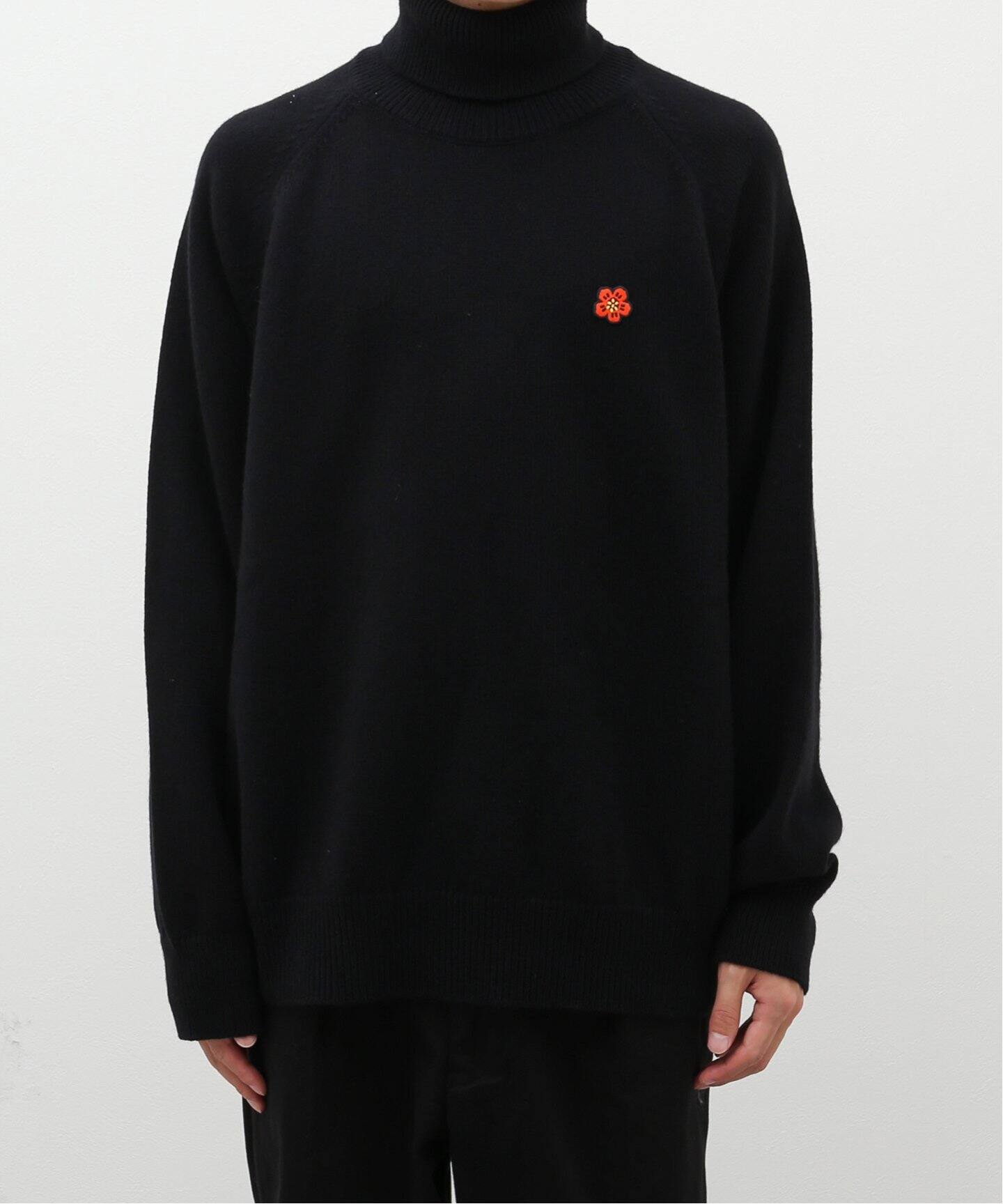 KENZO / ケンゾ―】BOKE FLOWER CREST TURTLENECK（ニット／セーター  