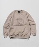 【Paris Saint-Germain】フェイクスウェード クルーネック スウェット