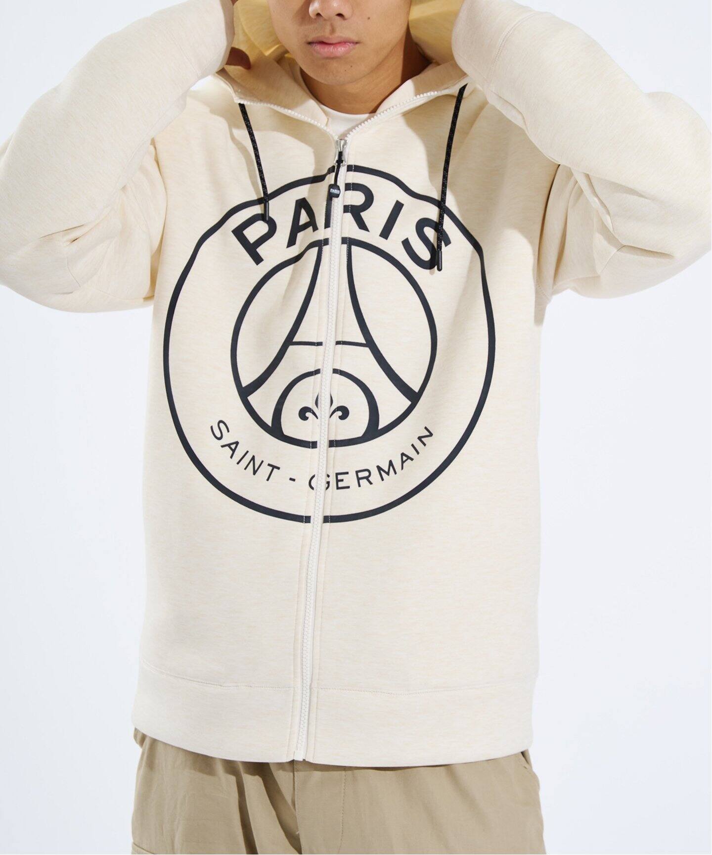 新品 PSG 【パリ・サンジェルマン】スウェット ジップ パーカー 