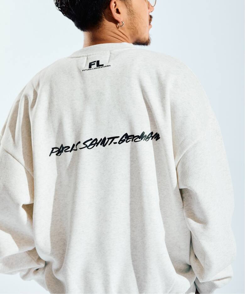 Futura × Paris Saint-Germain】グラフィックプリント スウェット 