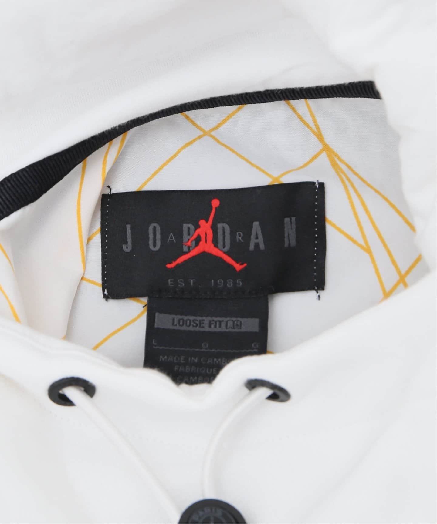 Jordan パリ シティ パーカー 送関込 パリ・サンジェルマンxジョーダンジップスルーパーカー-グリーン